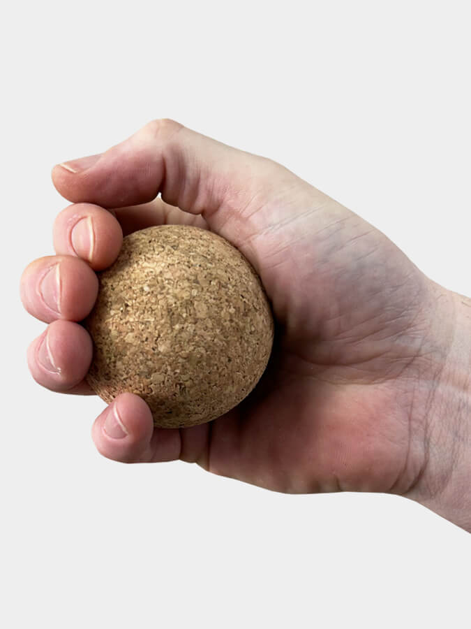 Premium Cork Massage Balls for Yoga, Myofascial Release & Trigger Point Therapy - Natural Eco-Friendly Yoga Accessories for Athletes & Physical Therapy