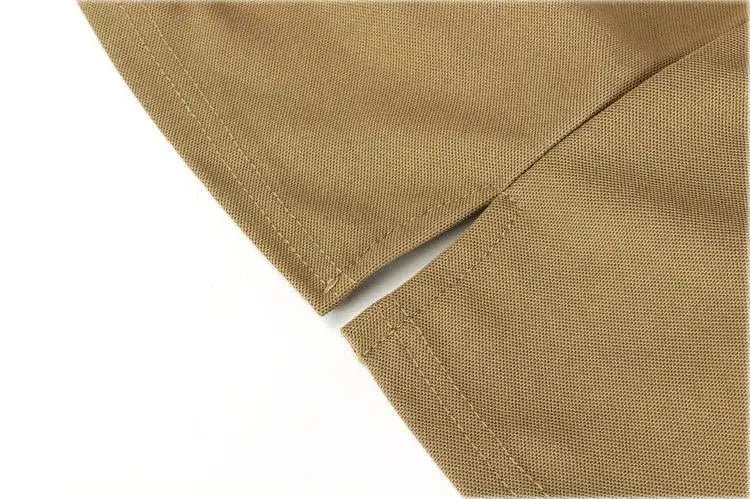 Custom Embroidered Men's Polo Shirt with Logo - Premium Cotton Golf Shirt for Men - Business Casual & Golf Wear