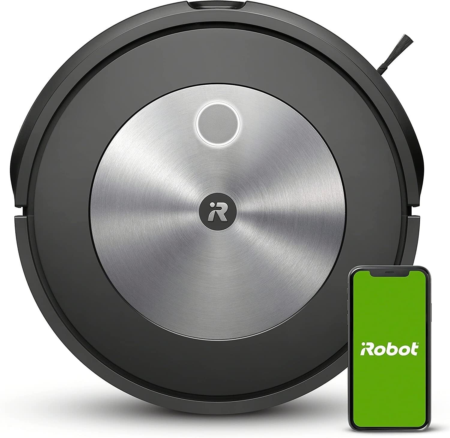 iRobot Roomba j7+ Wi-Fi Connected Robot Vacuum Cleaner with Smart Mapping - Certified Refurbished | Perfect for Pet Hair, Hardwood Floors & Daily Home Cleaning