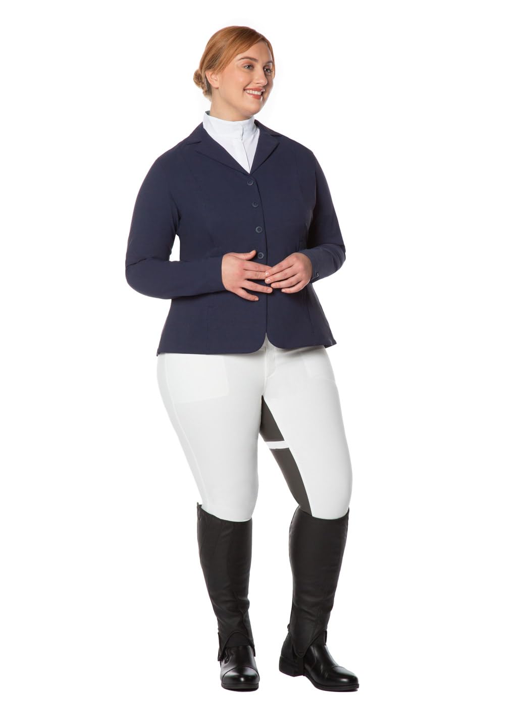 Kerrits Women's Equestrian Stretch Competitor Coat – Lightweight 4-Snap English Horse Show Jacket for Riding & Competition | Machine Washable | Perfect for Dressage, Show Jumping & Equestrian Events