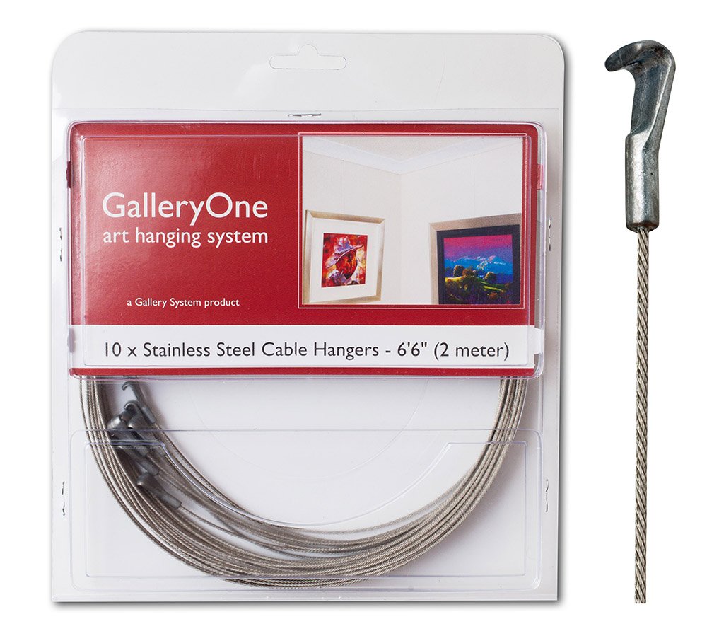 GalleryOne Art Hanging System Add-On Hangers - 10 Pack | Perfect for Expanding Wall Displays in Homes, Offices & Galleries