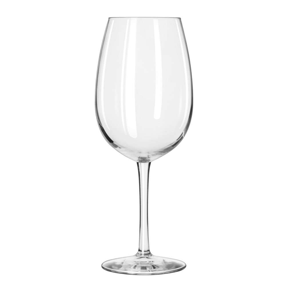 Libbey 7534 Vina 19.75 Ounce Wine Glasses - Set of 12 Stemware for Red & White Wine - Perfect for Dinner Parties, Weddings & Home Entertaining