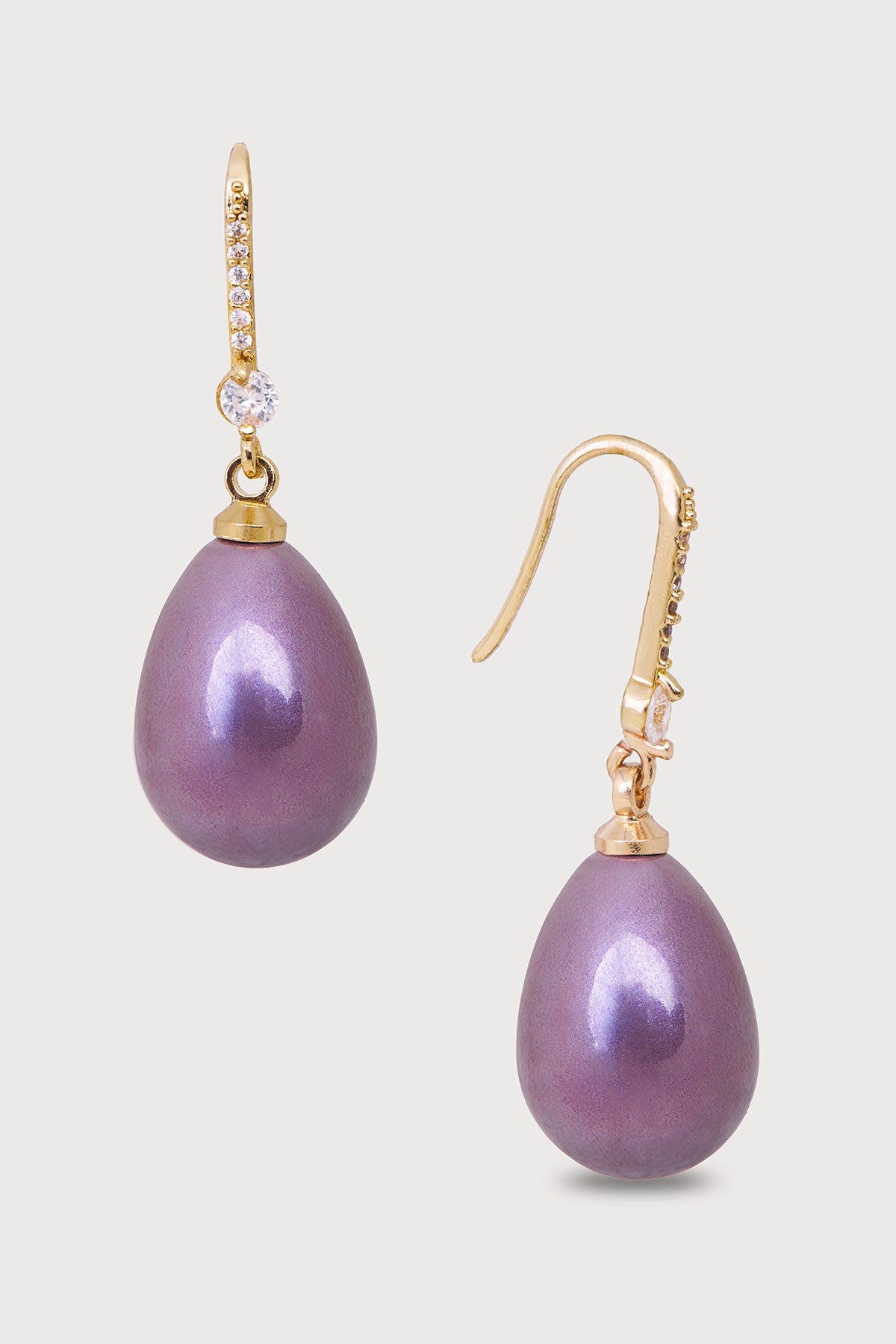 Elegant Colored Pearl Dangle Earrings for Women - Fashion Jewelry Gift for Party, Wedding & Special Occasions