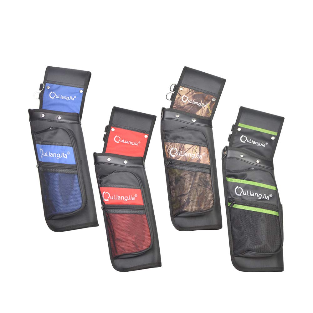 AMEYXGS Adjustable Archery Arrow Quiver Holder - Reverse Hip Waist Quiver Bag for Outdoor Hunting, Target Practice & Training - Perfect for Bow Hunters & Archery Enthusiasts