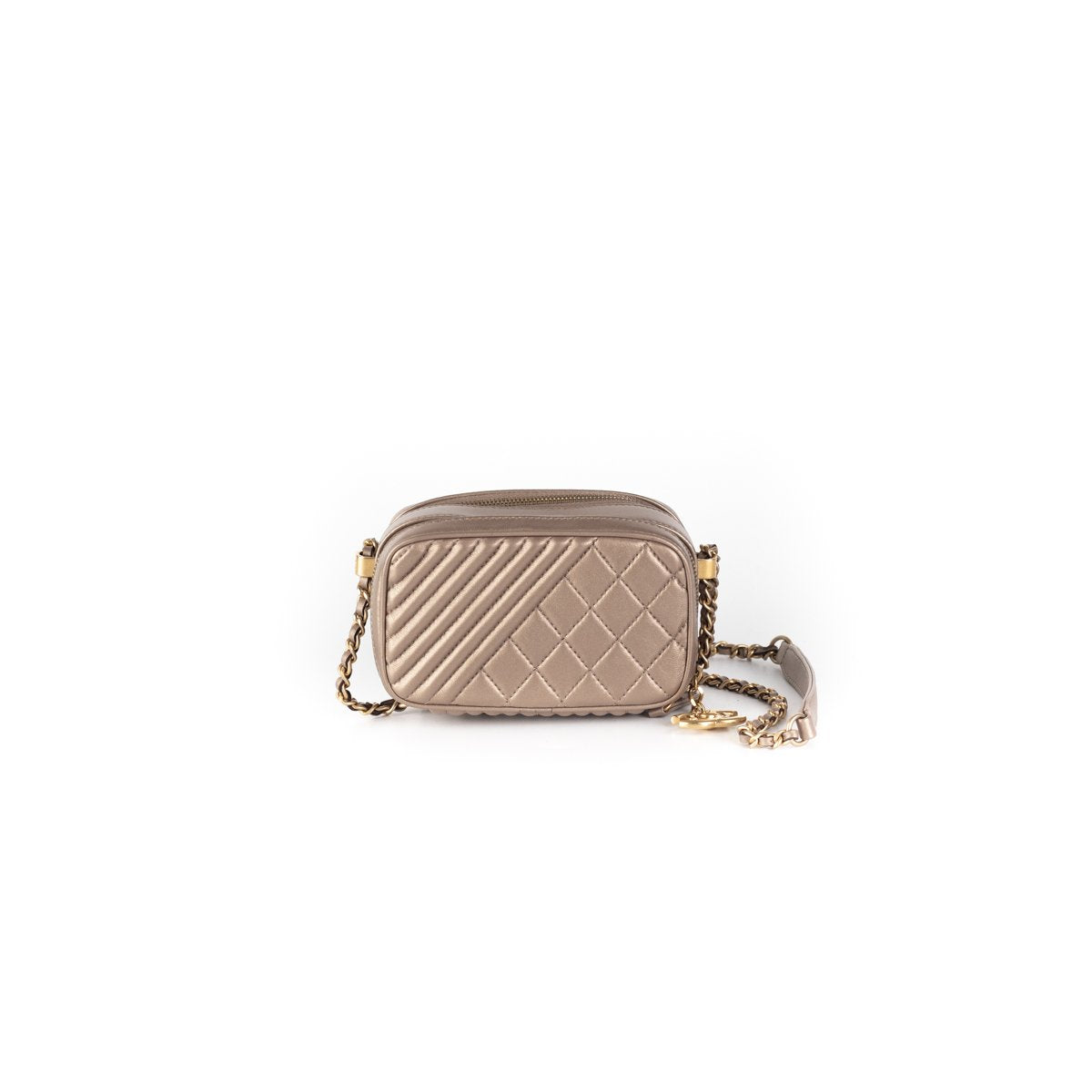 Chanel Calfskin Crossbody Bag in Nude - Luxury Leather Shoulder Purse for Women, Perfect for Date Night & Evening Events