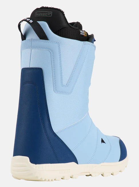 Burton Moto Boa Snowboard Boots 2025 - Men's/Women's Waterproof Snowboarding Boots with Boa Lacing System - Perfect for All-Mountain & Freestyle Riding