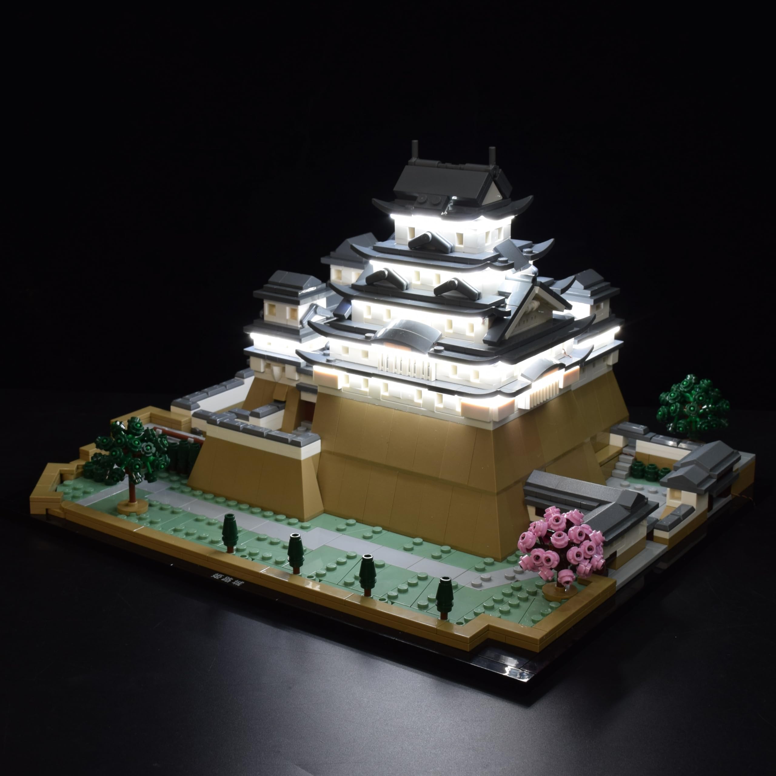 LED Lighting Kit for Lego 21060 Himeji Castle Building Set - Remote Control Included (Not Include Lego Model) | Enhance Your Lego Display for Home Decor, Collections & Nighttime Showcase