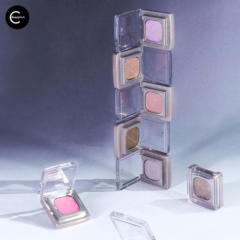 CHEERYEP (QIANYAN) Shimmering Crystal Foil Mono Eyeshadow - Long Lasting Pigmented Single Eyeshadow for Day & Night Makeup - Perfect for Party, Wedding & Special Occasions