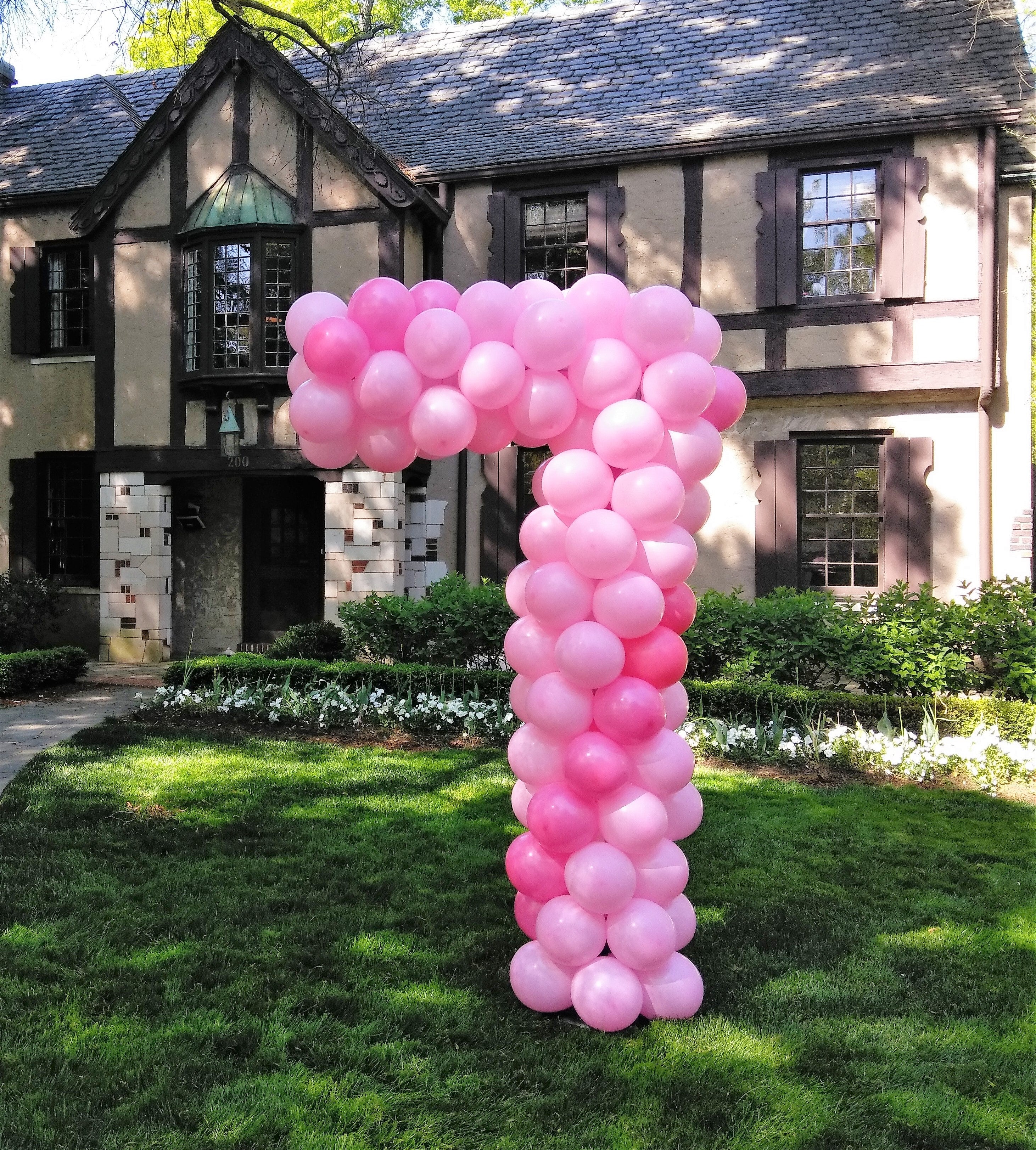 Large Outdoor Birthday Balloon Numbers for Lawn Decorations - Perfect for Birthday Parties, Anniversaries & Celebrations