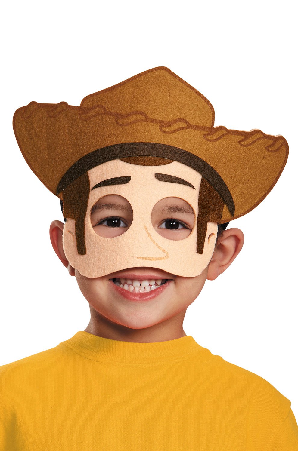Woody Felt Mask for Kids - Perfect for Halloween & Costume Parties
