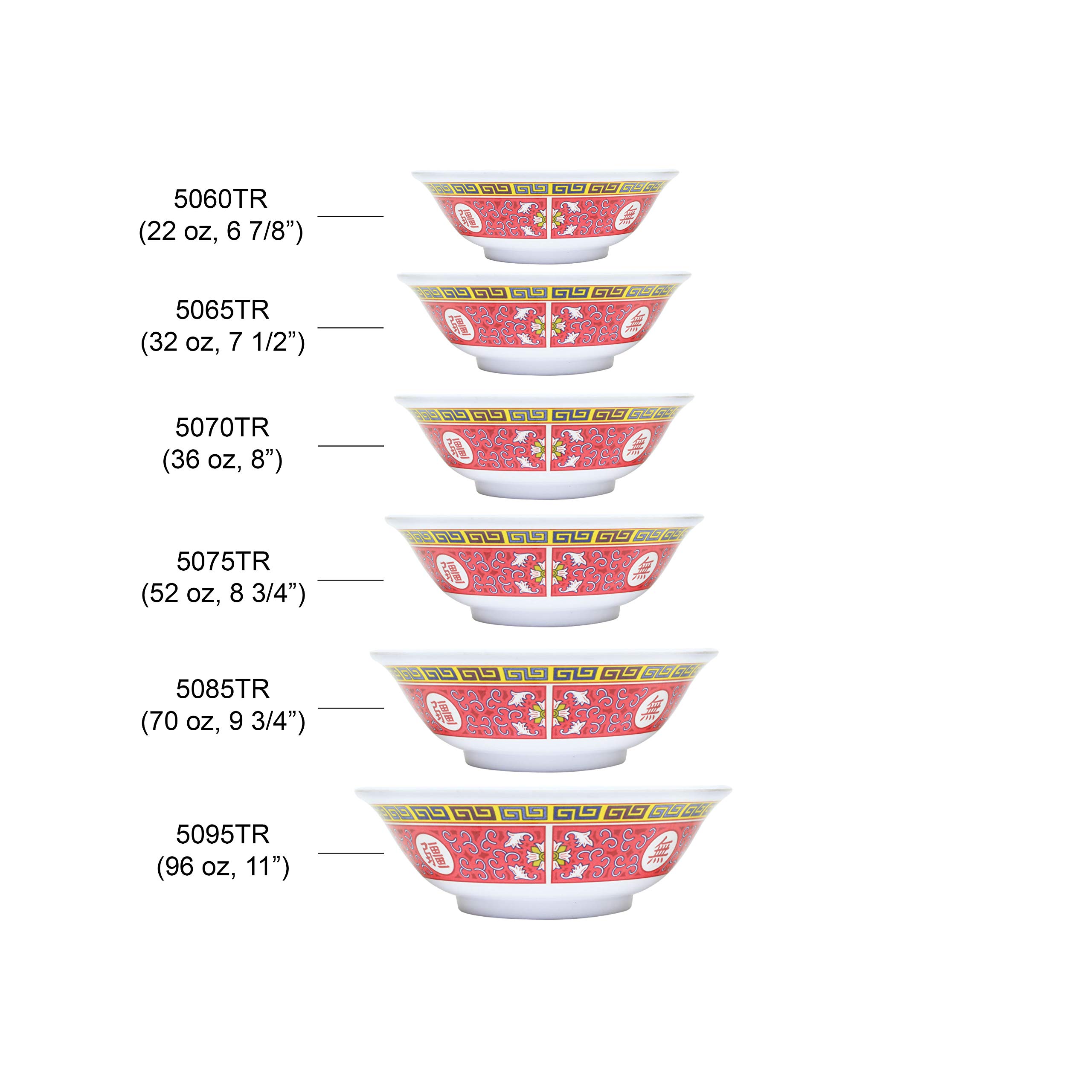 Thunder Group Longevity 36 oz Melamine Dinnerware Set - 8