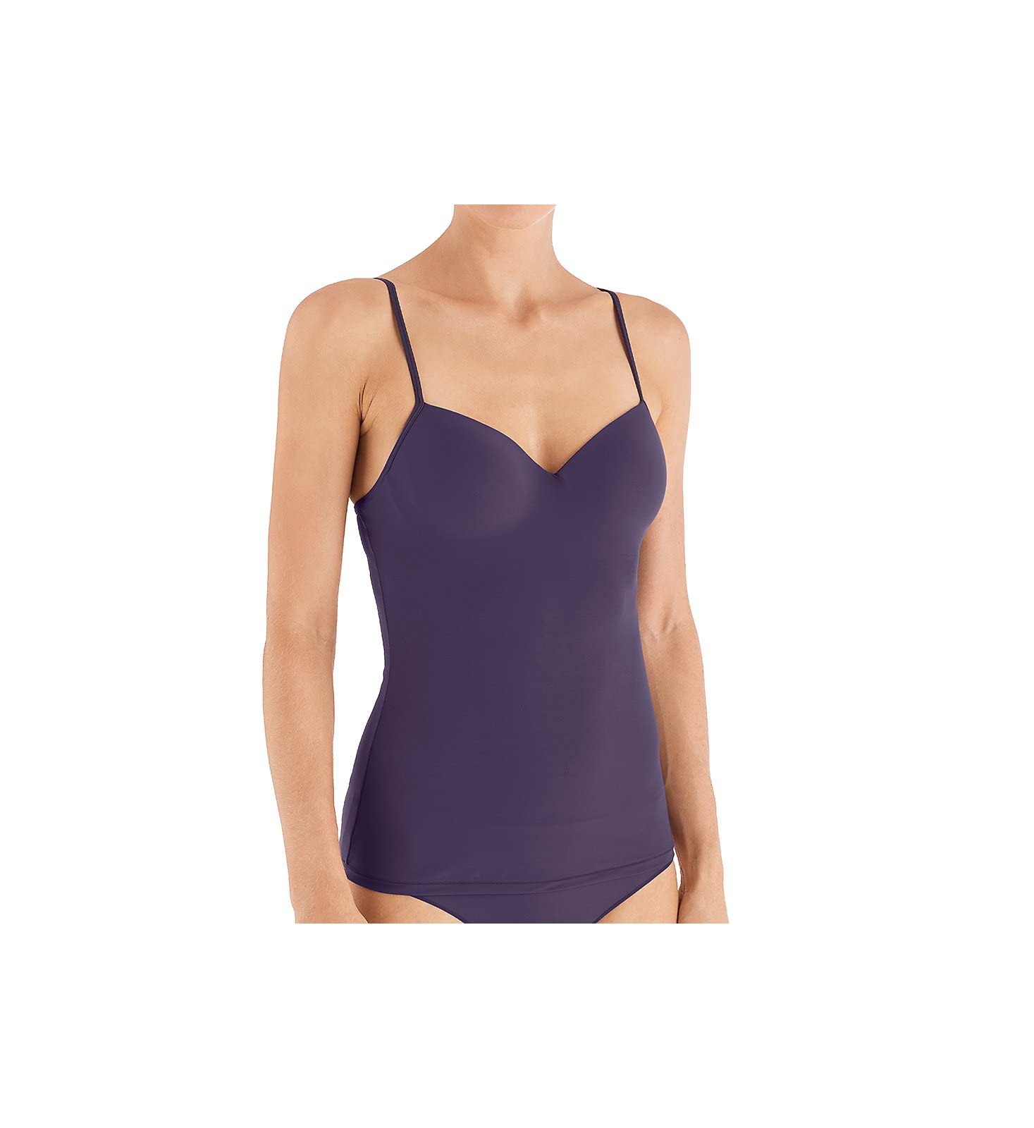 HANRO Women's Allure Padded Bra Camisole - Comfortable Lace Underwire Support for Everyday Wear | Perfect for Work, Date Night & Layering Under Clothes