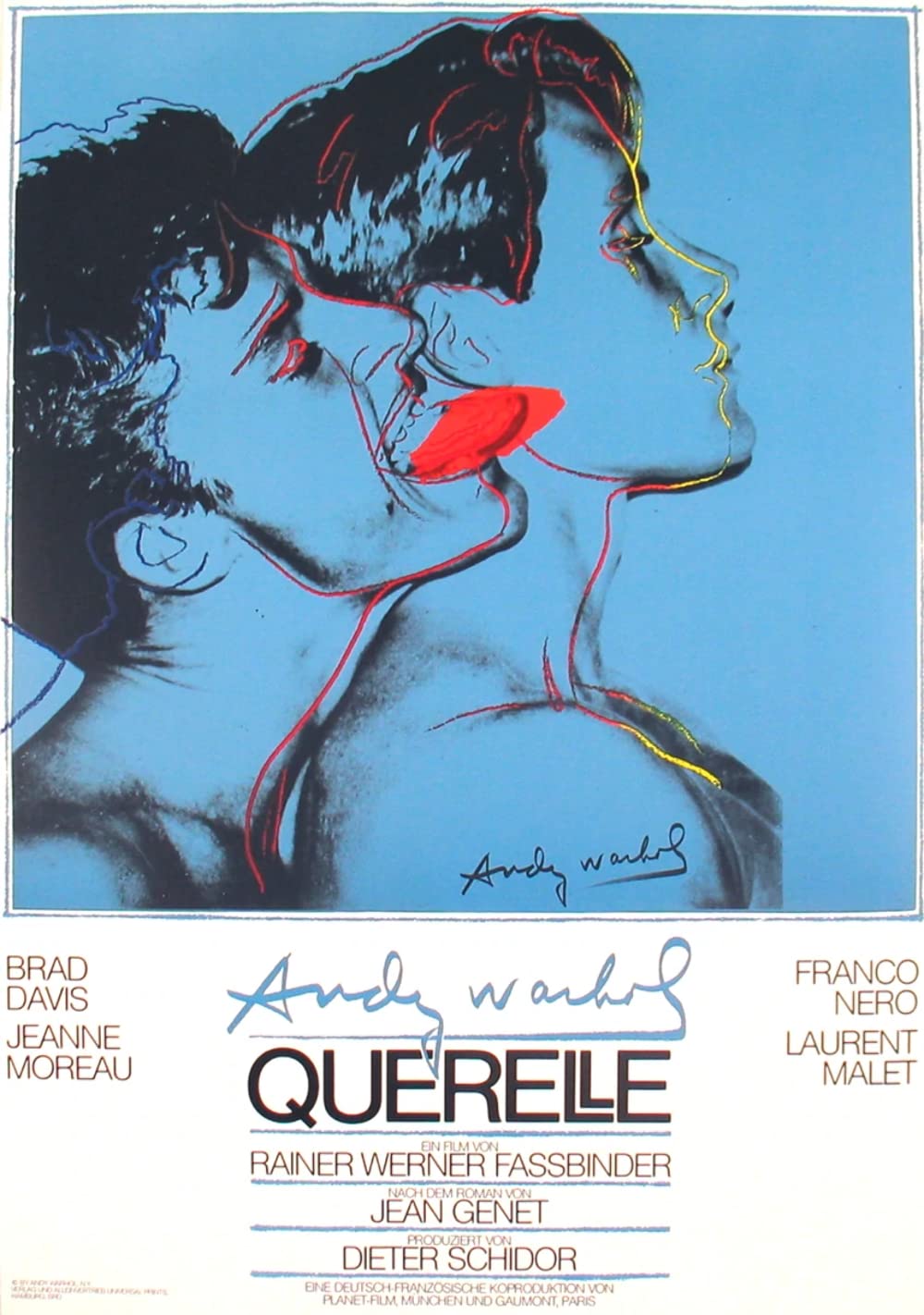 Andy Warhol Querelle Blue 39