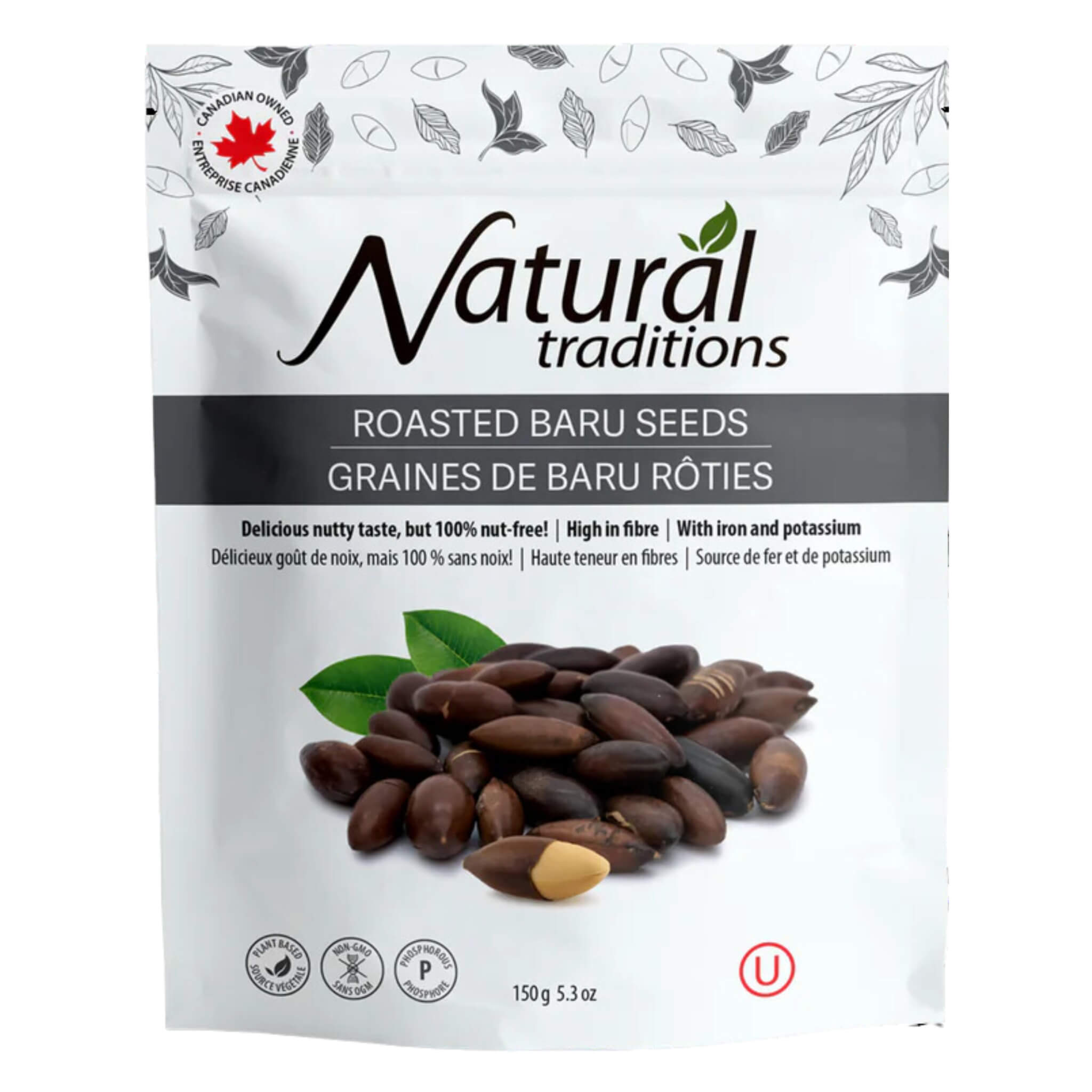 Organic Roasted Baru Seeds - Crunchy, Protein-Packed Superfood Snack | Perfect for Salads, Trail Mix & Healthy On-the-Go Eating