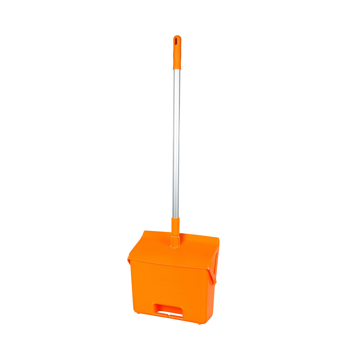 FBK Dustpan with Handle - Heavy Duty Lobby Dust Pan for Home, Office & Commercial Use - Easy Clean Floor Sweeping Tool for Hardwood, Tile & Vinyl Floors
