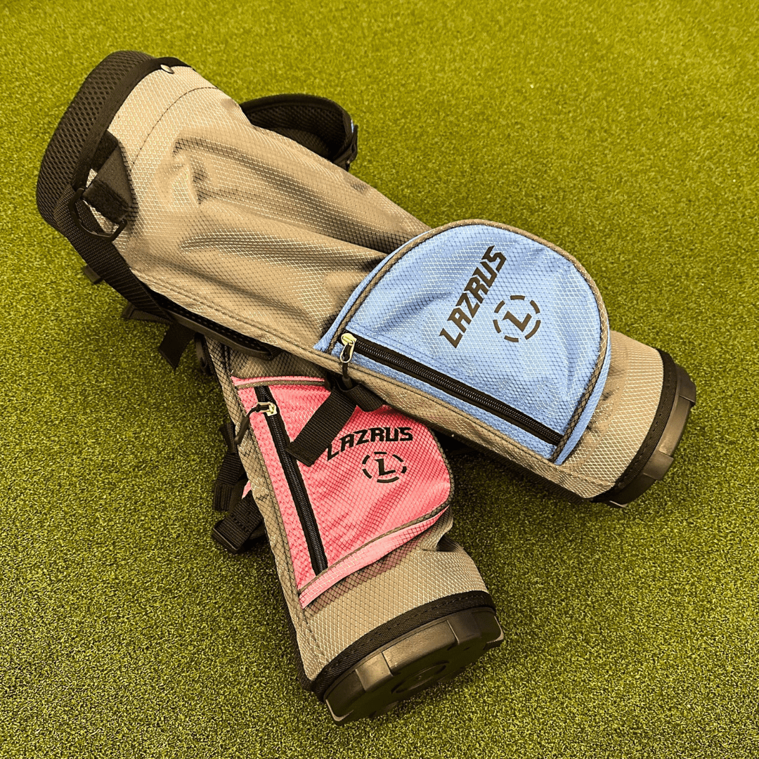 Lazrus Junior Golf Clubs Set for Kids Ages 2-9 - Right & Left Handed Boys & Girls - Perfect for Beginners & Youth Golf Training - Ideal for Backyard Practice, Driving Range & Junior Tournaments
