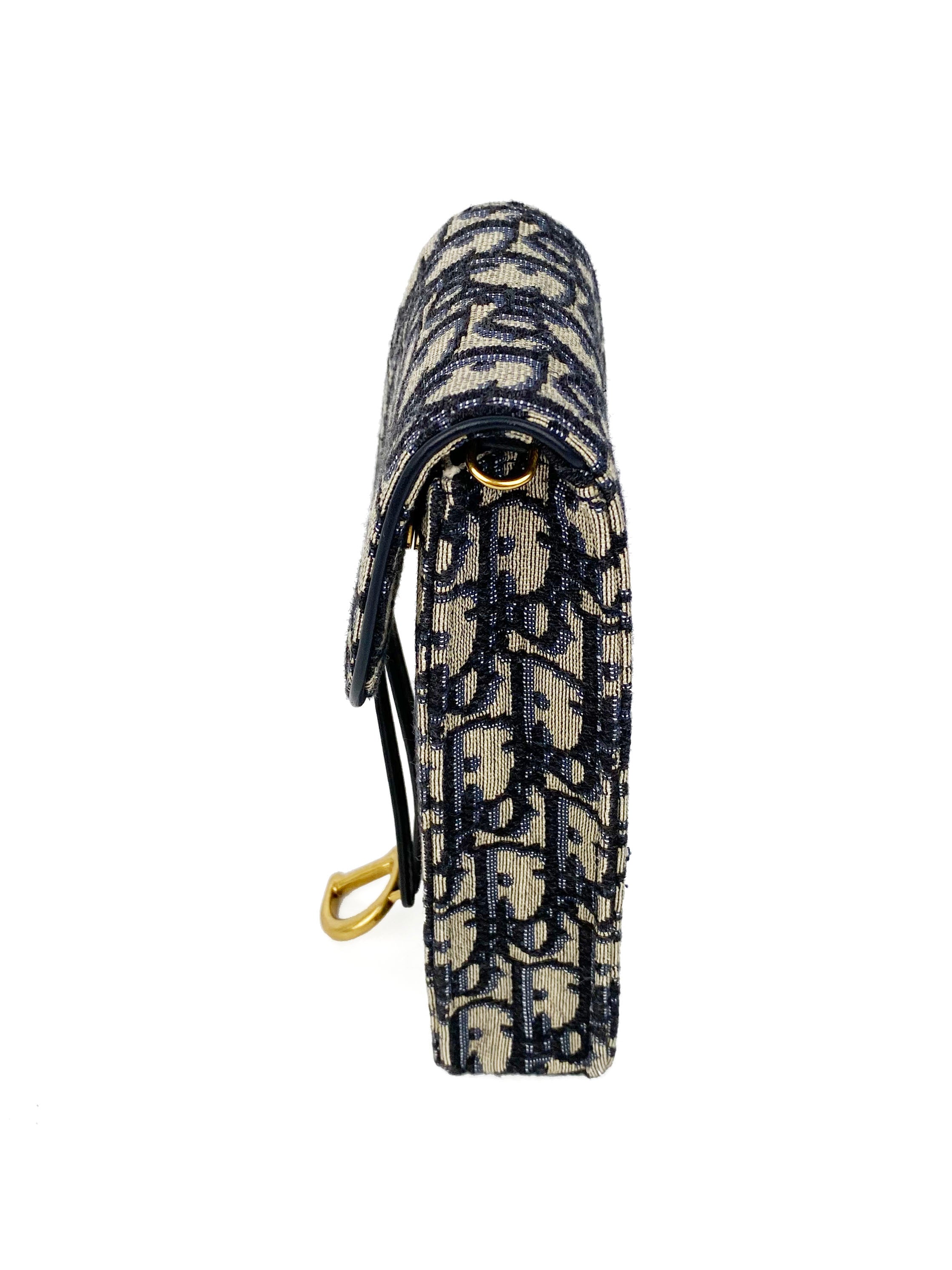 Dior Oblique Vertical Saddle Pouch - Luxury Crossbody Bag for Women | Fashionable Designer Handbag for Daily Use, Parties & Travel