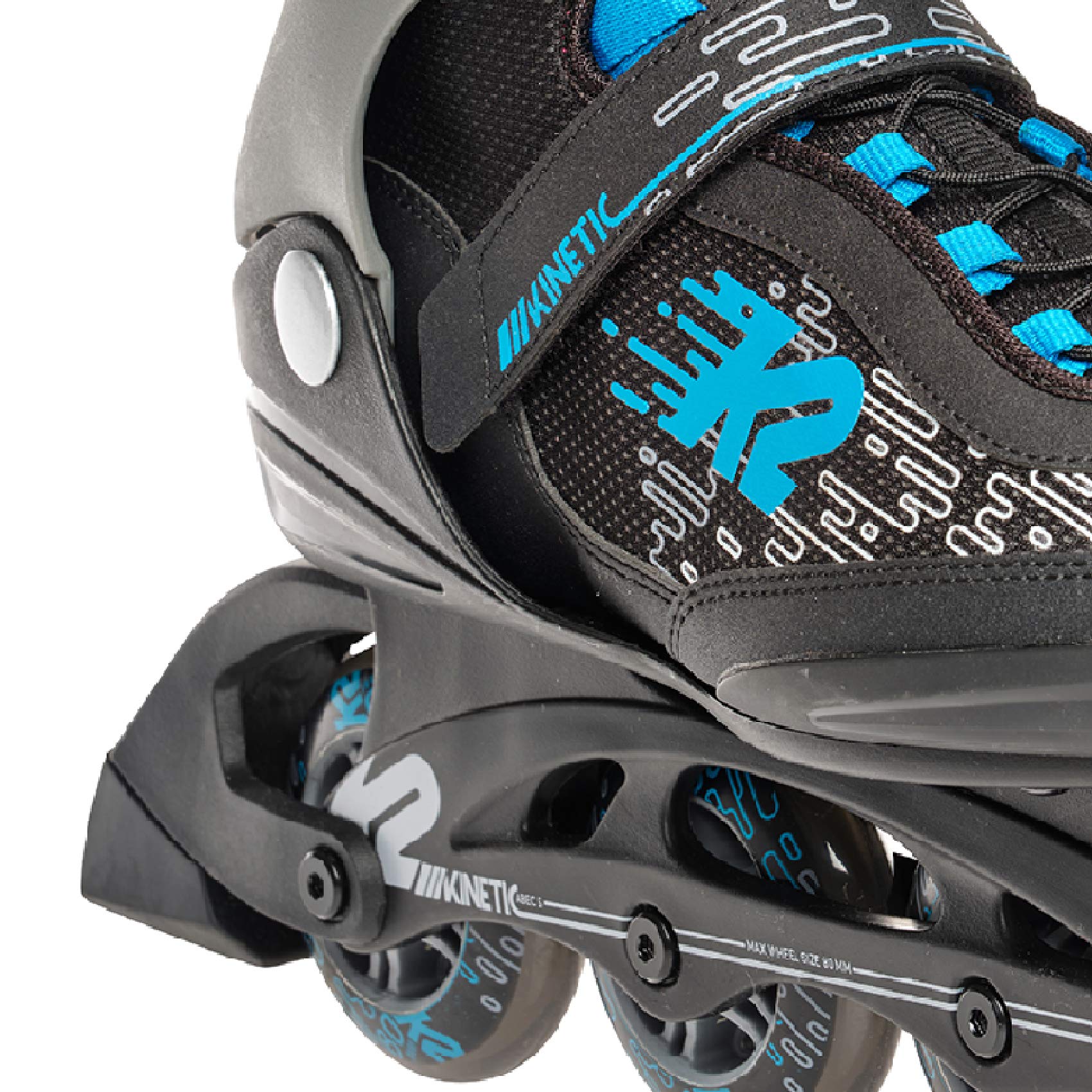 K2 Skate Men's Kinetic 80 Pro Inline Skates - High Performance Rollerblades for Fitness, Speed & Urban Skating - Perfect for Outdoor Exercise & Commuting
