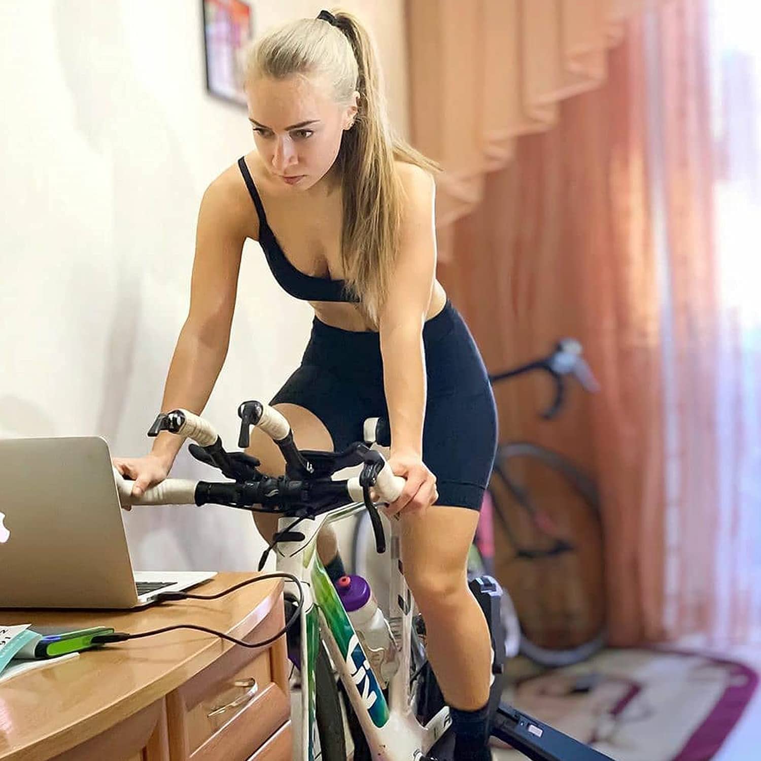 Women's Cycling Bib Shorts with 4D Padded Chamois - Breathable Bike Shorts with Mesh Pockets for Road & Mountain Biking | Comfortable Bicycle Pants for Long Distance Rides & Training