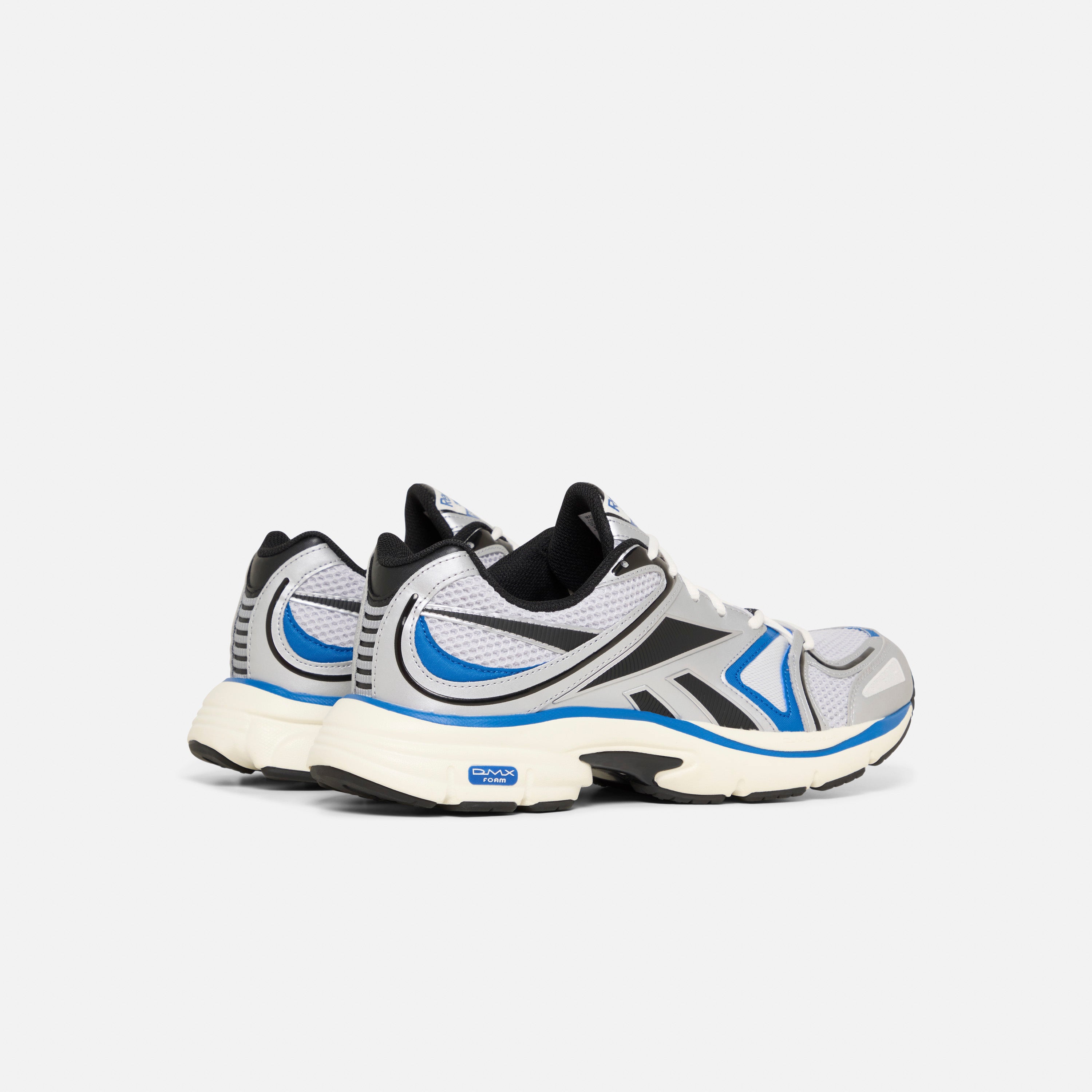 Premier Road Plus Vi Silver Metallic/Black/Vector Blue Running Shoes - Lightweight & Durable for Men's Jogging, Training & Gym Workouts