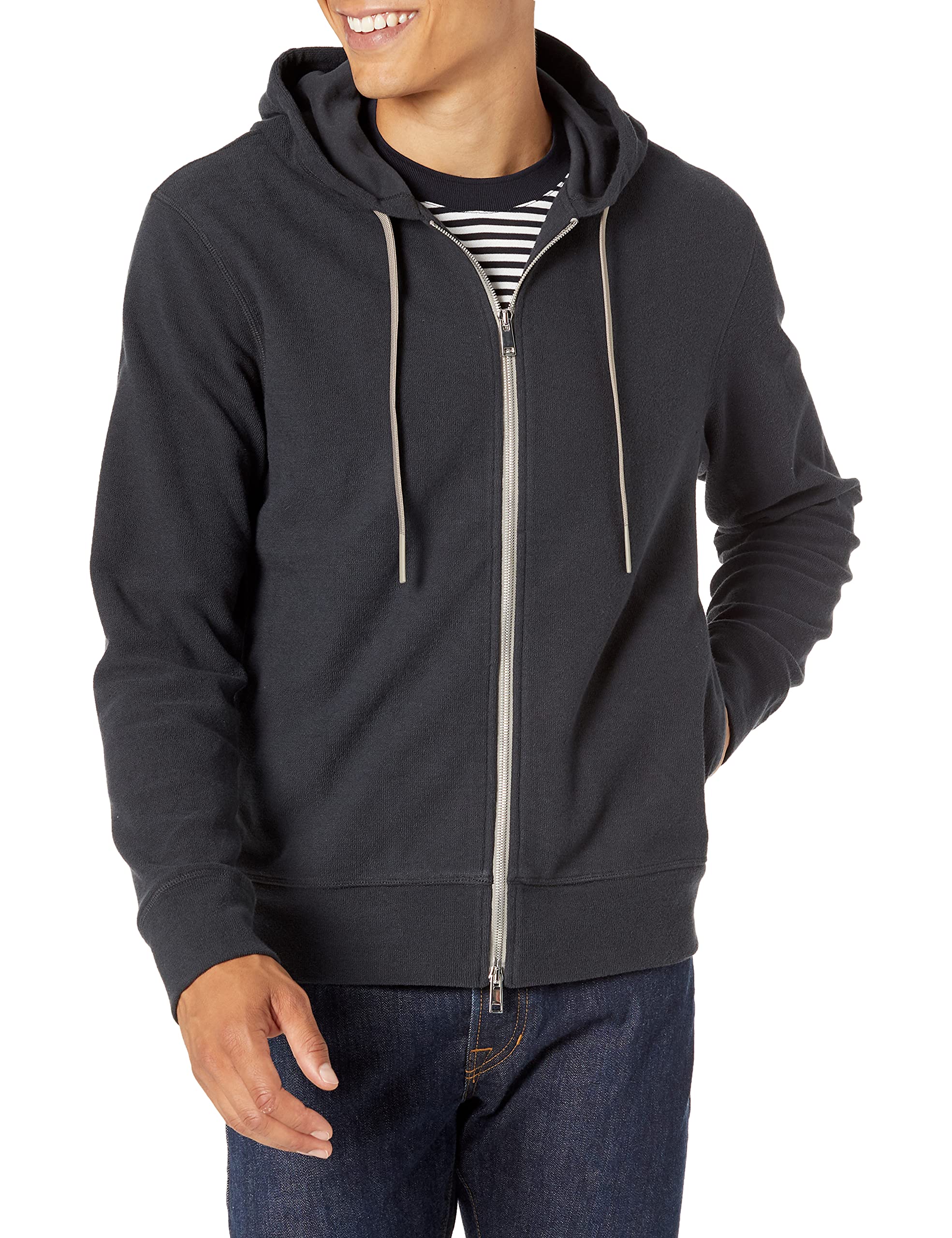 Theory Men's Sol Surf Terry Hoodie - Soft Cotton Blend Pullover for Casual Wear, Gym & Outdoor Activities | Comfortable & Stylish Sweatshirt for Men