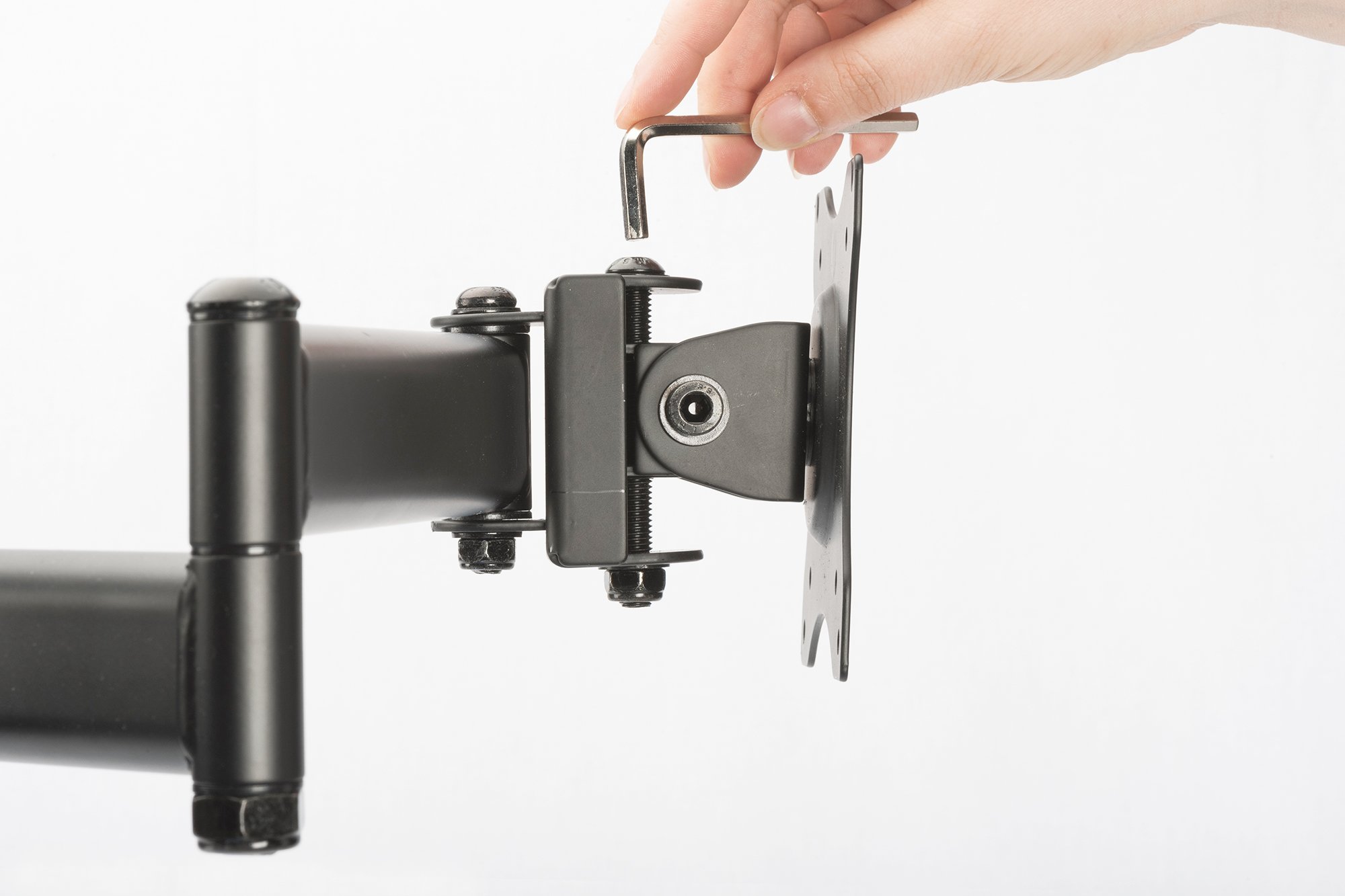 DIGITUS Dual Monitor Stand - Clamp Mount for 27
