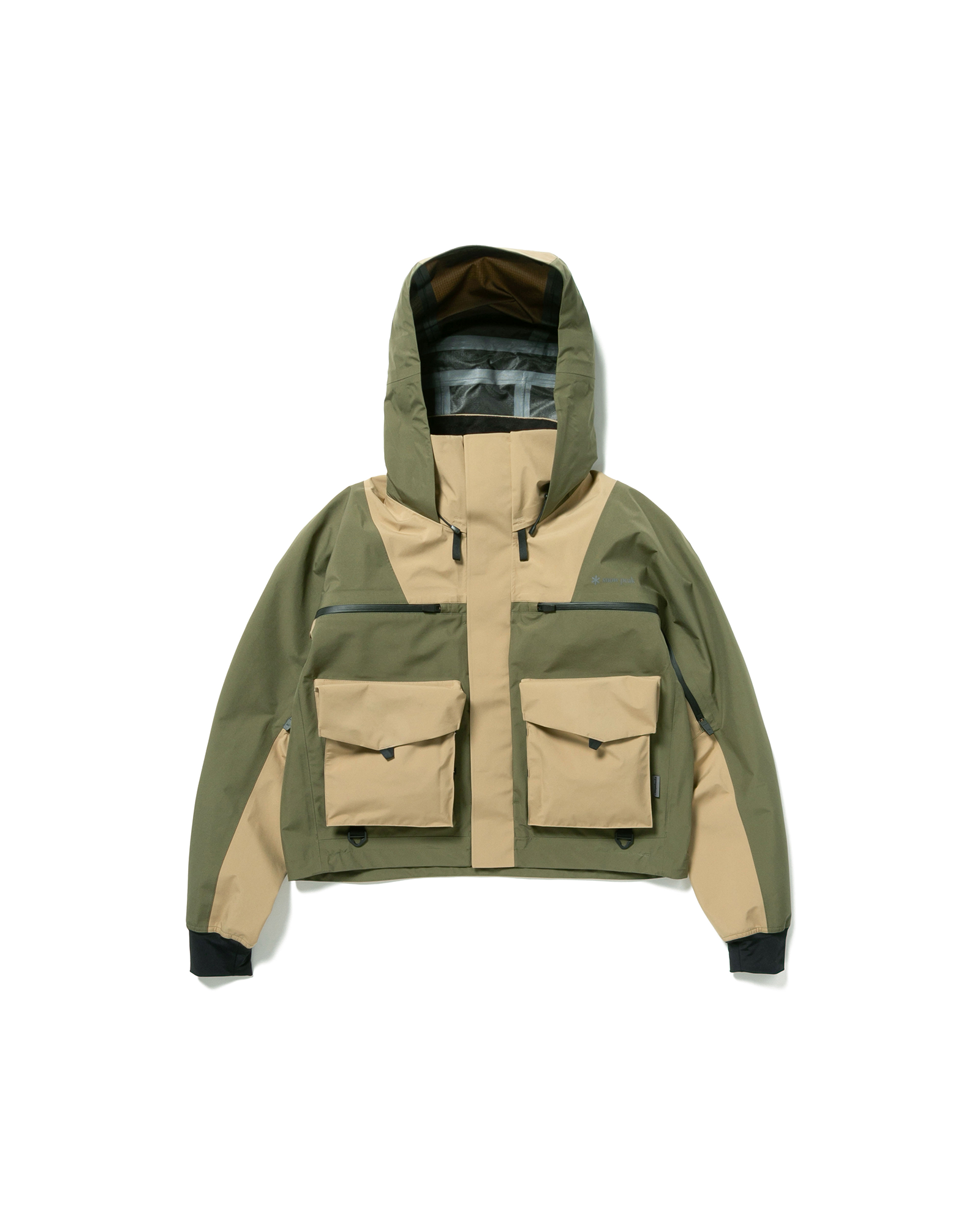 Premium 3L Toned Trout Wading Jacket for Fly Fishing - Waterproof & Breathable Outdoor Gear for Men & Women - Ideal for Streams, Rivers & Cold Weather Fishing Adventures