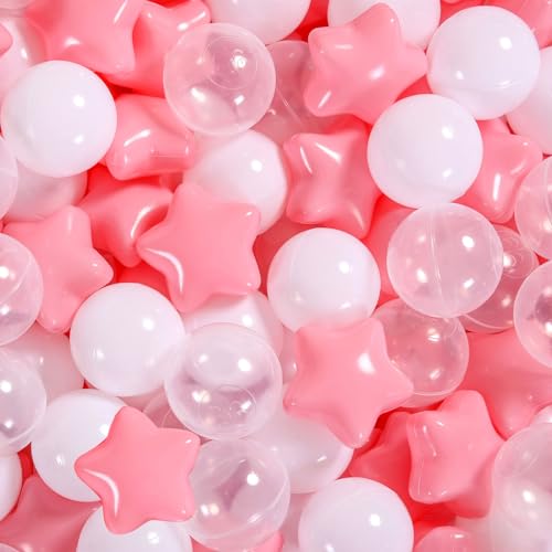 Pink White Clear