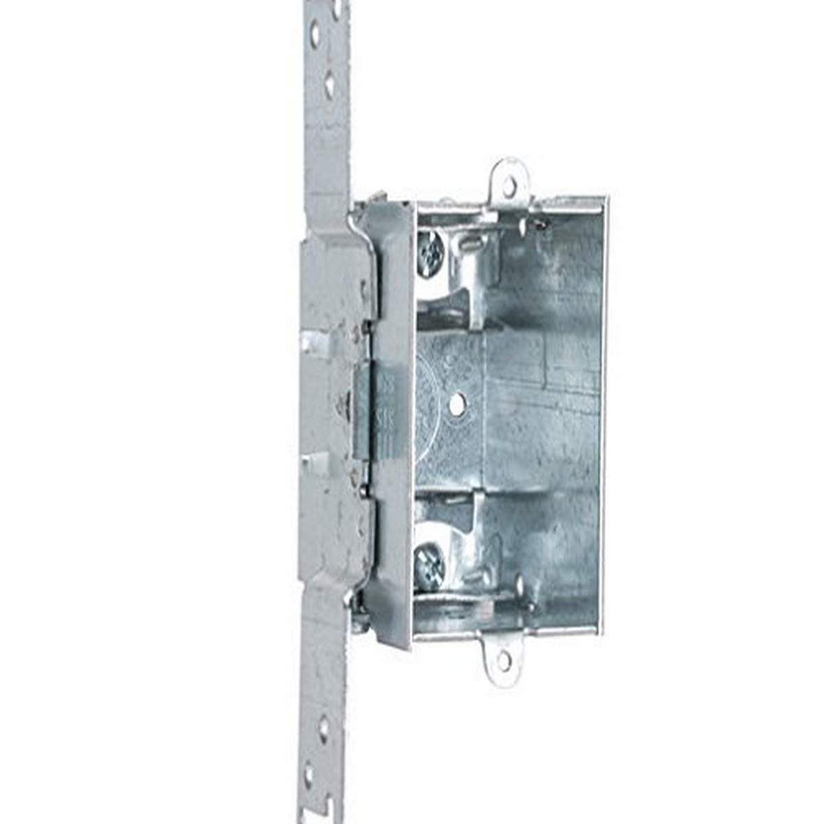 Hubbell-Raco 524 Metal Switch Box with TS-Type Bracket - 2-1/2