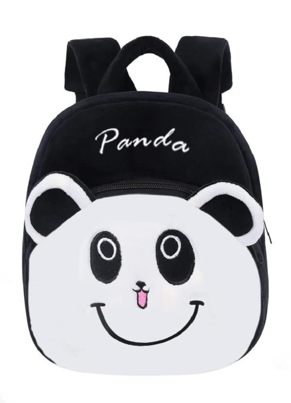 **Frantic Kids Plush School Backpack for Toddlers - Cute Preschool Bag for Boys & Girls (2-5 Years) - Perfect for School, Picnic & Travel**