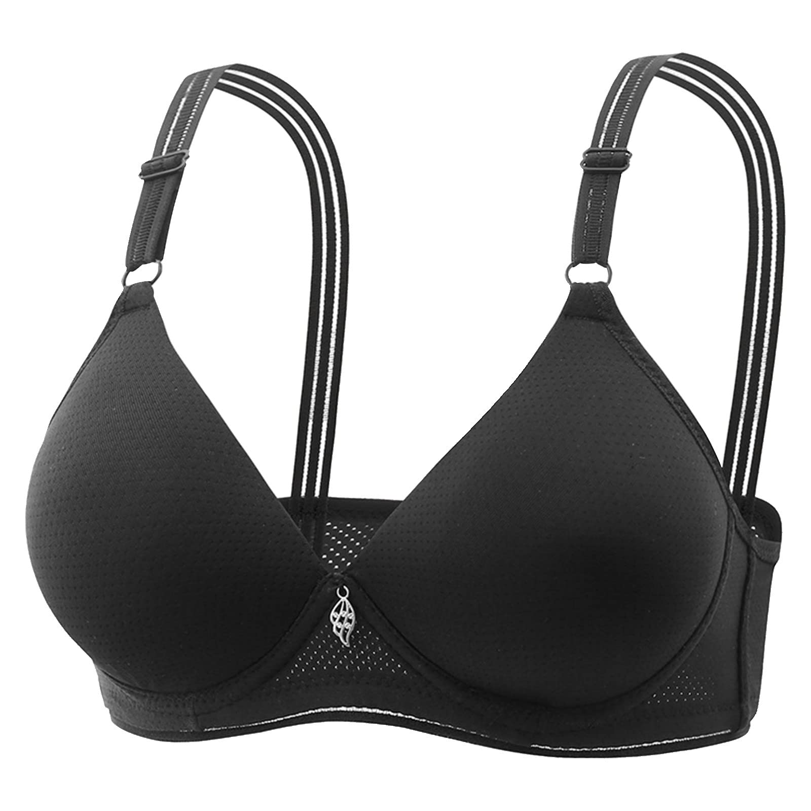 Best Women's Sports Bras & Bralettes - Adjustable, Wire-Free, Breathable & Seamless for Everyday Comfort - Perfect for Yoga, Running & Gym Workouts