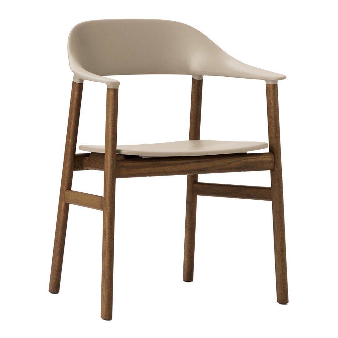 Simon Legald Herit Dining Armchair by Normann Copenhagen - Modern Scandinavian Design for Dining Room, Kitchen or Office - Comfortable & Stylish Seating Solution