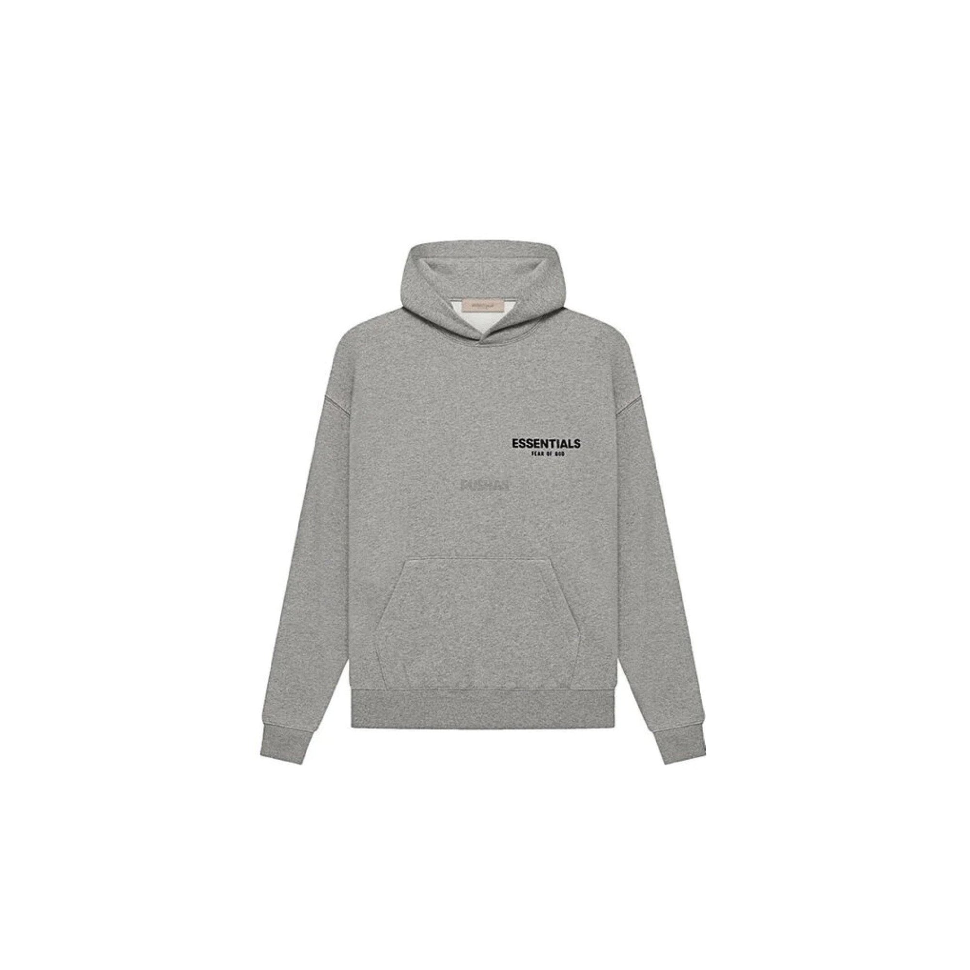 ESSENTIALS Core Pullover Hoodie 'Dark Oatmeal' - Men's Casual Streetwear Sweatshirt for Fall Winter 2022 | Cozy Lounge & Outdoor Activities