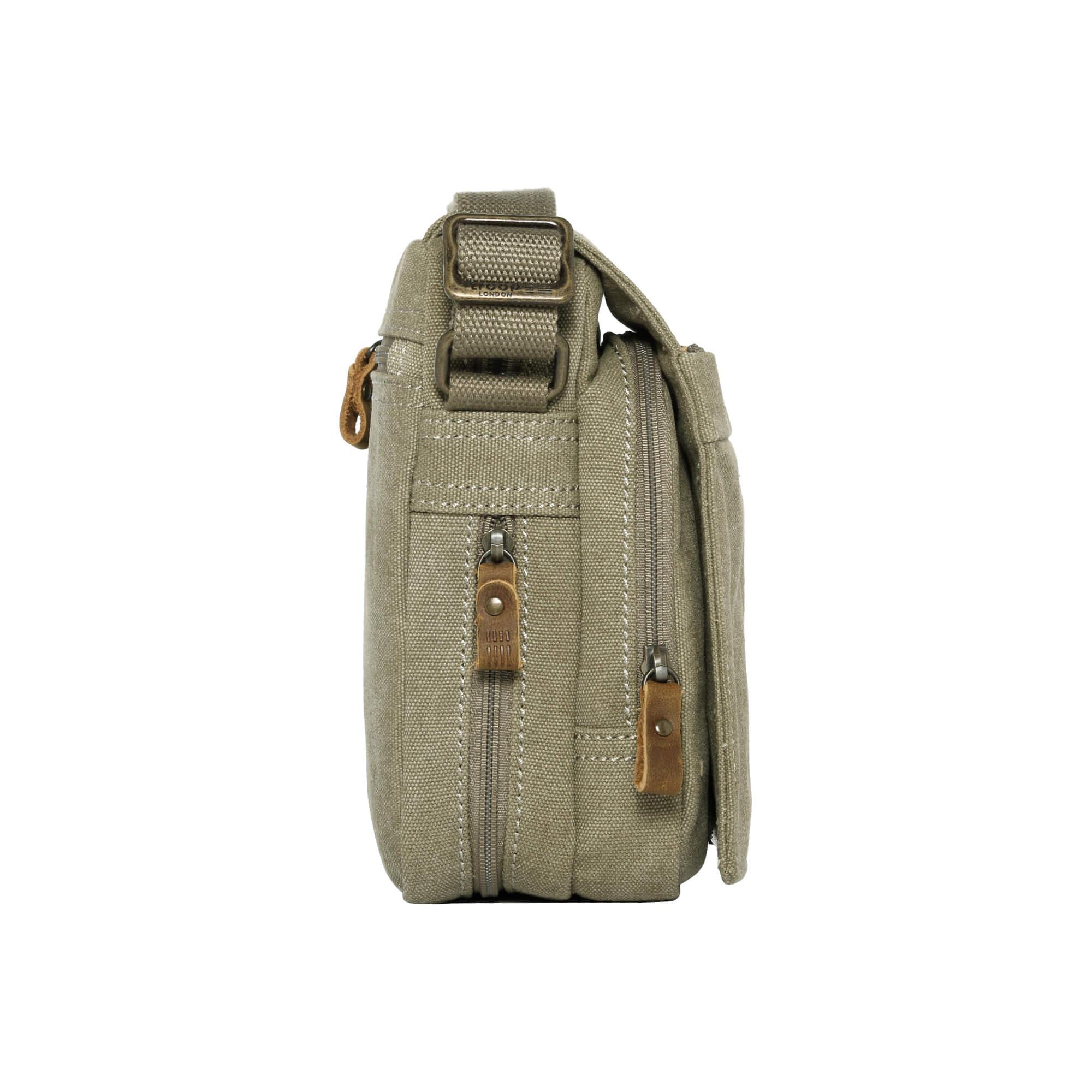 TRP0220 Troop London Classic Canvas Crossbody Bag - Stylish & Durable for Travel, Work & Everyday Use