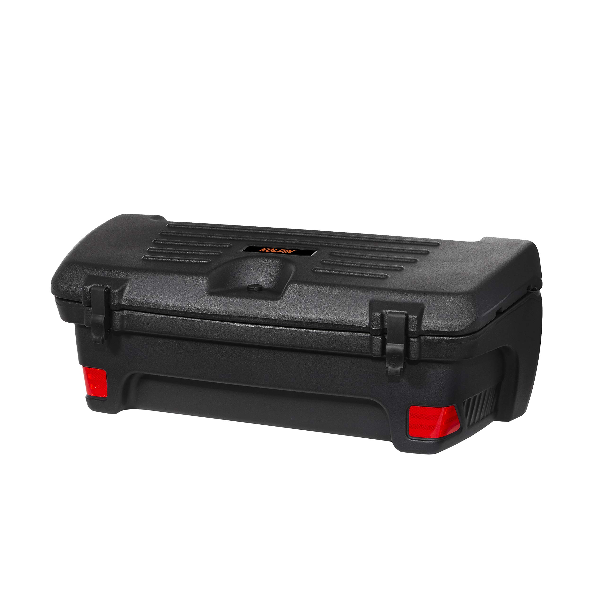 Kolpin Rear Trail Box 93201 - Heavy Duty Black ATV Cargo Carrier for Hunting, Camping & Off-Road Adventures