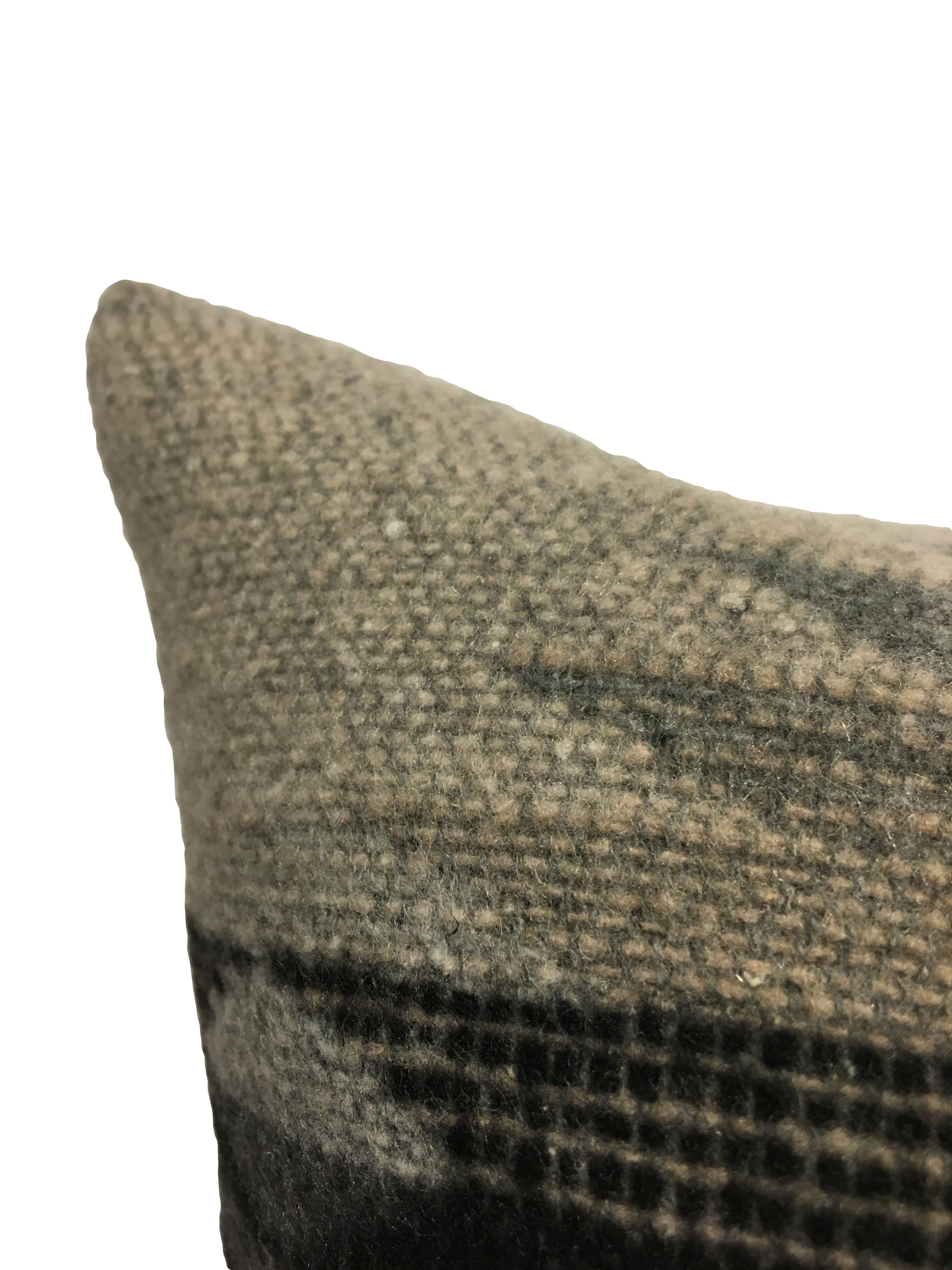 Premium Woodlands Charcoal Grey Decorative Throw Pillow 17x17 - Soft Accent Cushion for Sofa, Bed & Home Decor
