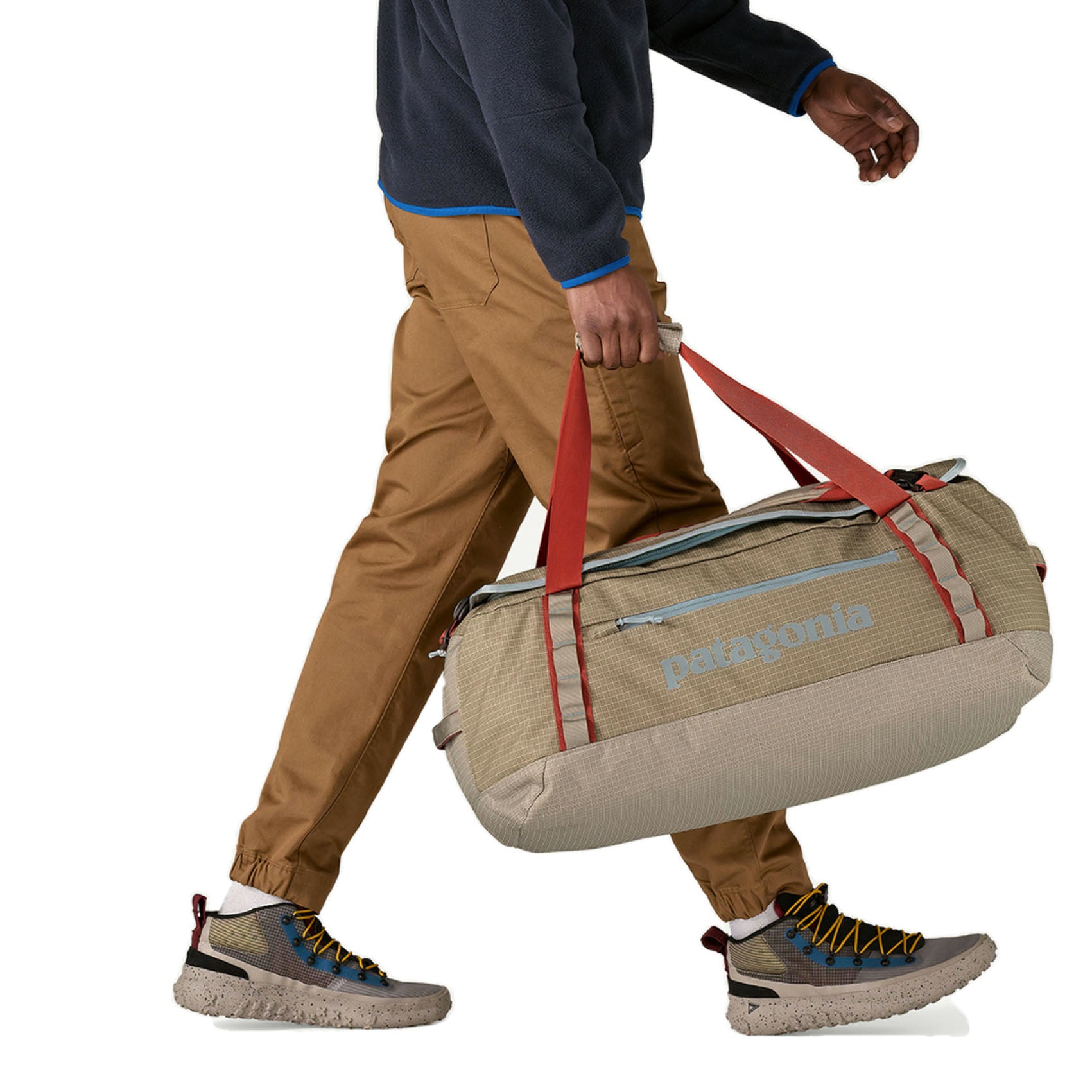 Patagonia Black Hole 55L Duffel Bag - Waterproof Travel Duffel with Shoulder Strap for Outdoor Adventures, Gym & Weekend Getaways