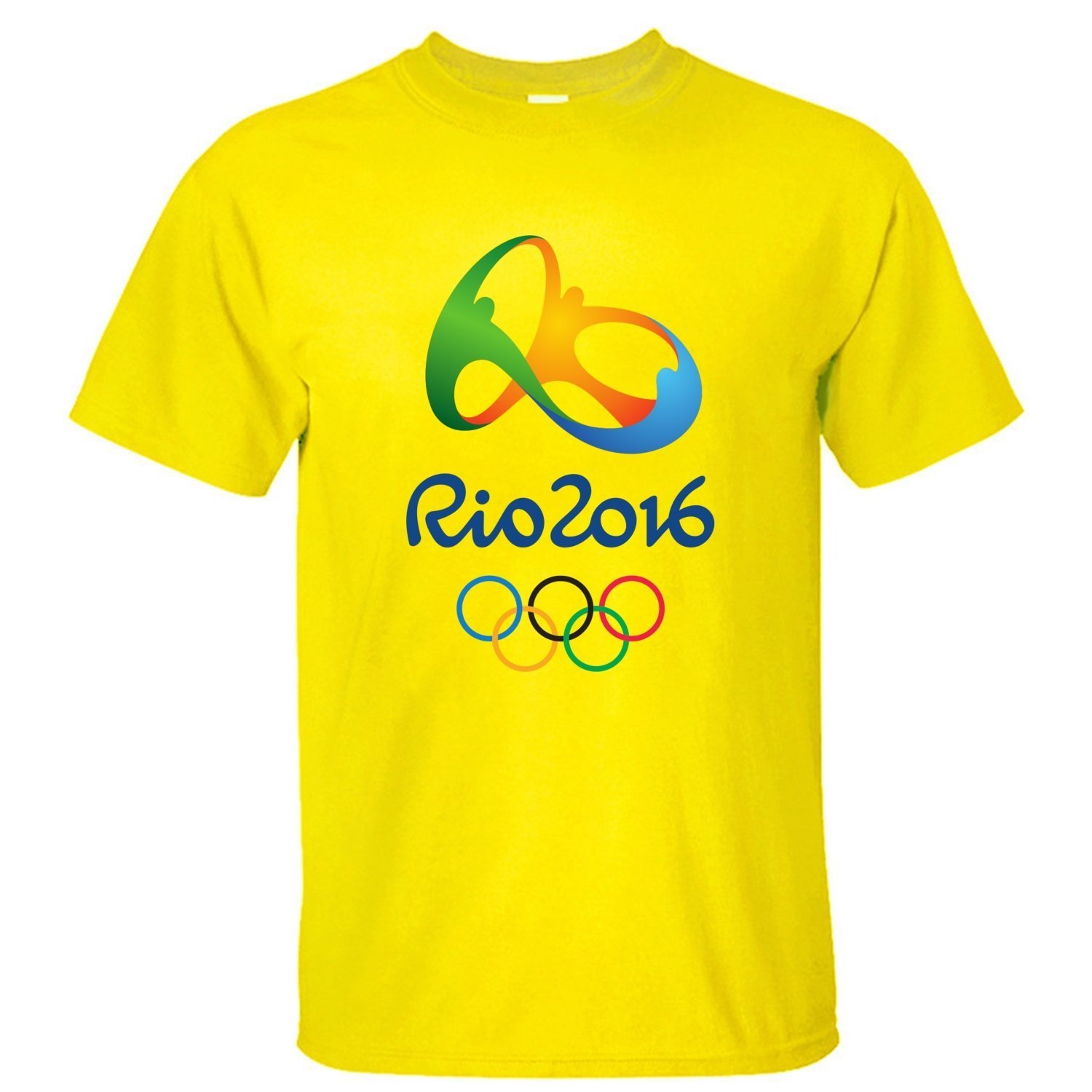 Men's 2016 Summer Olympics XXXI Olympiad Commemorative T-Shirt for Sports Fans and Collectors