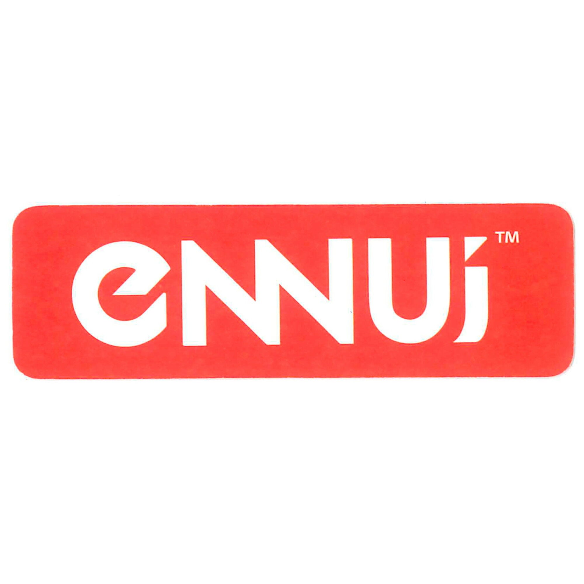 Ennui Logo Sticker - Premium Vinyl Decal for Laptops, Cars & DIY Projects - Waterproof & Durable for Indoor/Outdoor Use