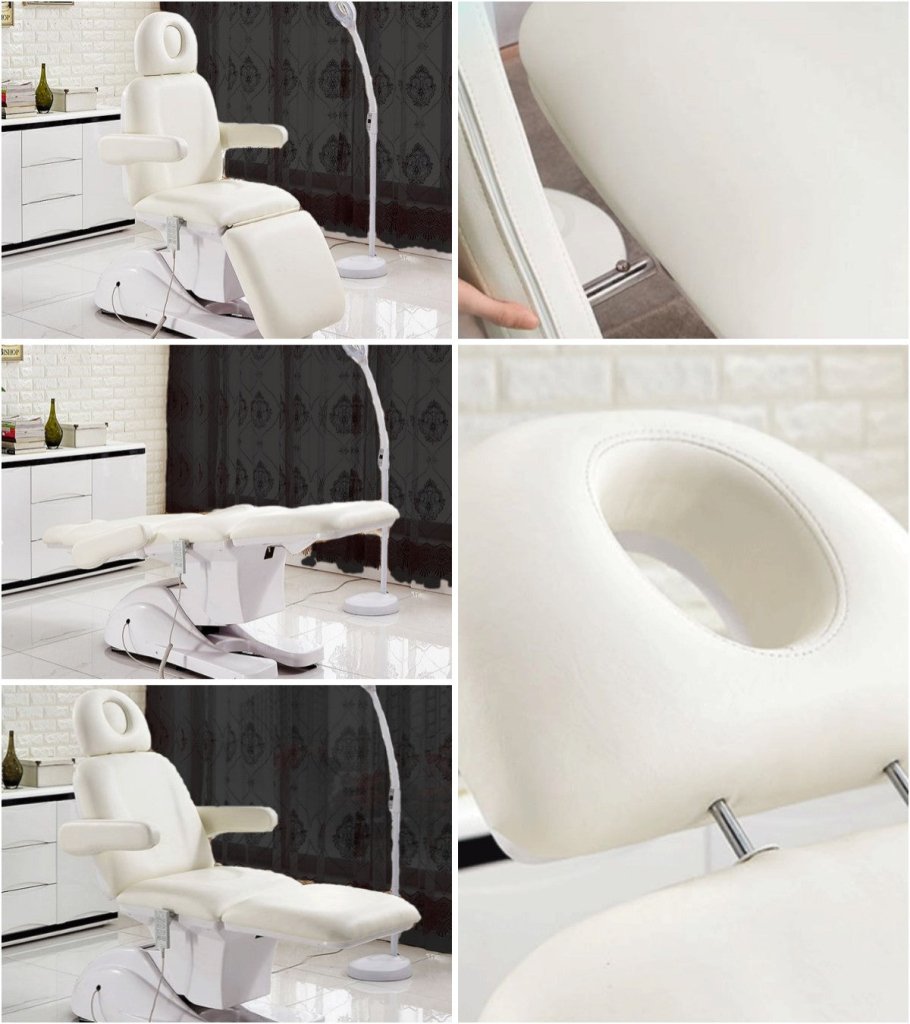 Greenlife Fruity 3-Motor Electric Facial Chair - Professional Spa Bed for Facial Treatments, Massage & Skin Care | Perfect for Salons, Spas & Home Use