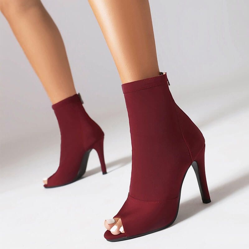 Women's High Heel Jazz Dance Boots - Comfortable & Stylish Latin Dance Shoes for Salsa, Tango & Ballroom - Perfect for Performances, Practice & Dance Classes