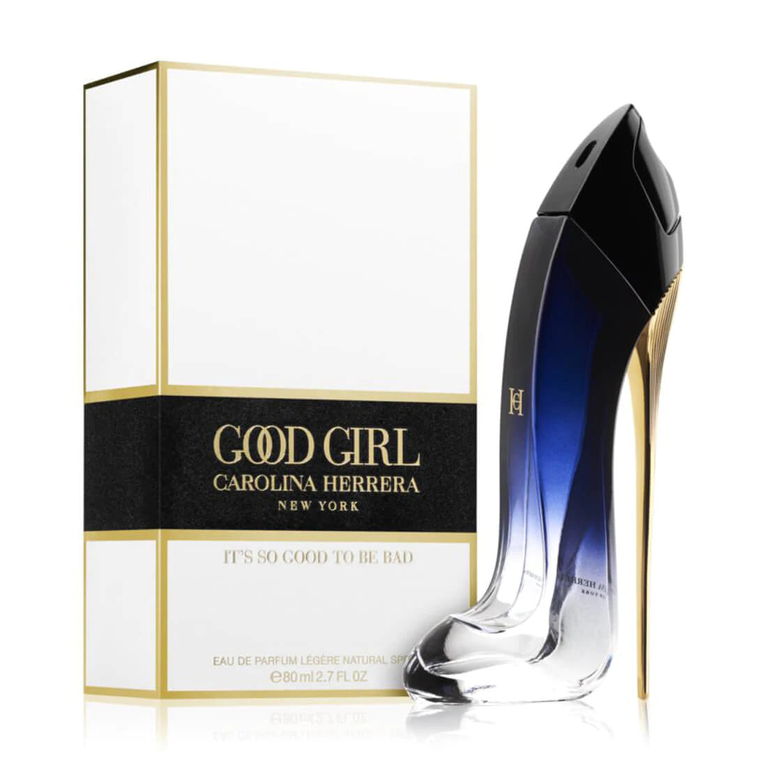 Carolina Herrera Good Girl Legere 80ML EDP Perfume Spray for Women - Floral Fruity Fragrance for Day & Night Wear, Date Nights & Special Occasions