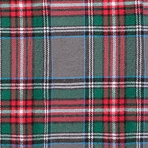 Gray & Red Plaid