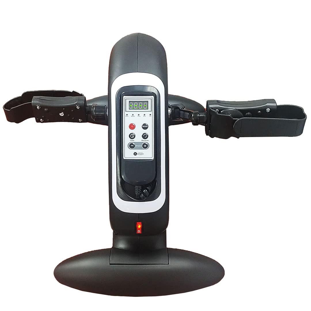 Electric Pedal Exerciser for Arm and Leg Workouts - Portable Fitness Equipment for Home, Office & Rehab Use