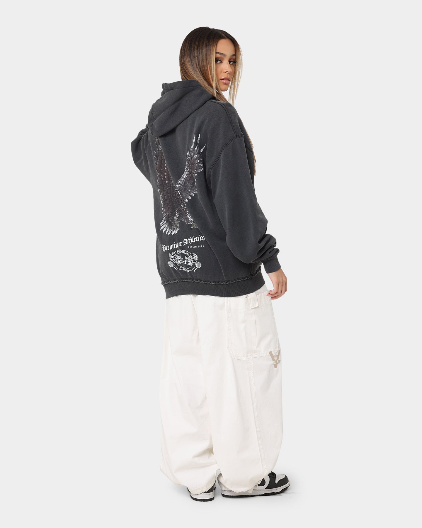 Vintage 404 Flight Hoodie - Charcoal Grey | Retro Airplane Graphic Sweatshirt for Men & Women | Perfect for Casual Wear, Travel, and Aviation Enthusiasts