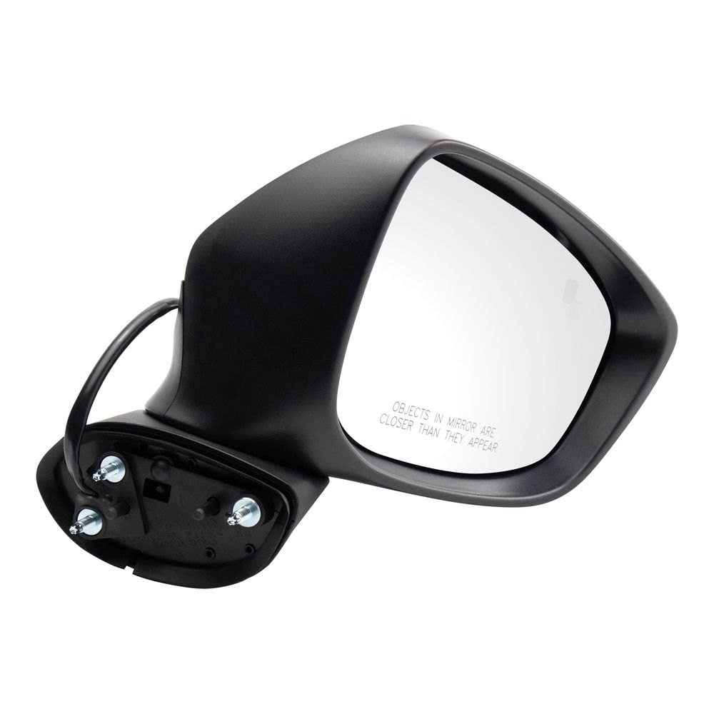 TRQ Driver & Passenger Side Mirror Set - No Heat - Compatible with 2013-2015 Mazda CX-5 (MA1320225, MA1321225) - Perfect Replacement for Broken or Damaged Mirrors