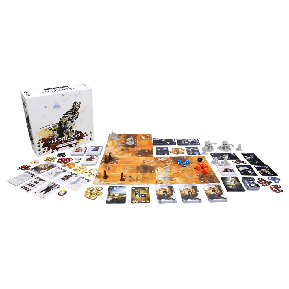 Horizon Zero Dawn The Board Game: Core Set - Adventure Strategy Game for Adults & Teens - Perfect for Game Nights & Family Gatherings