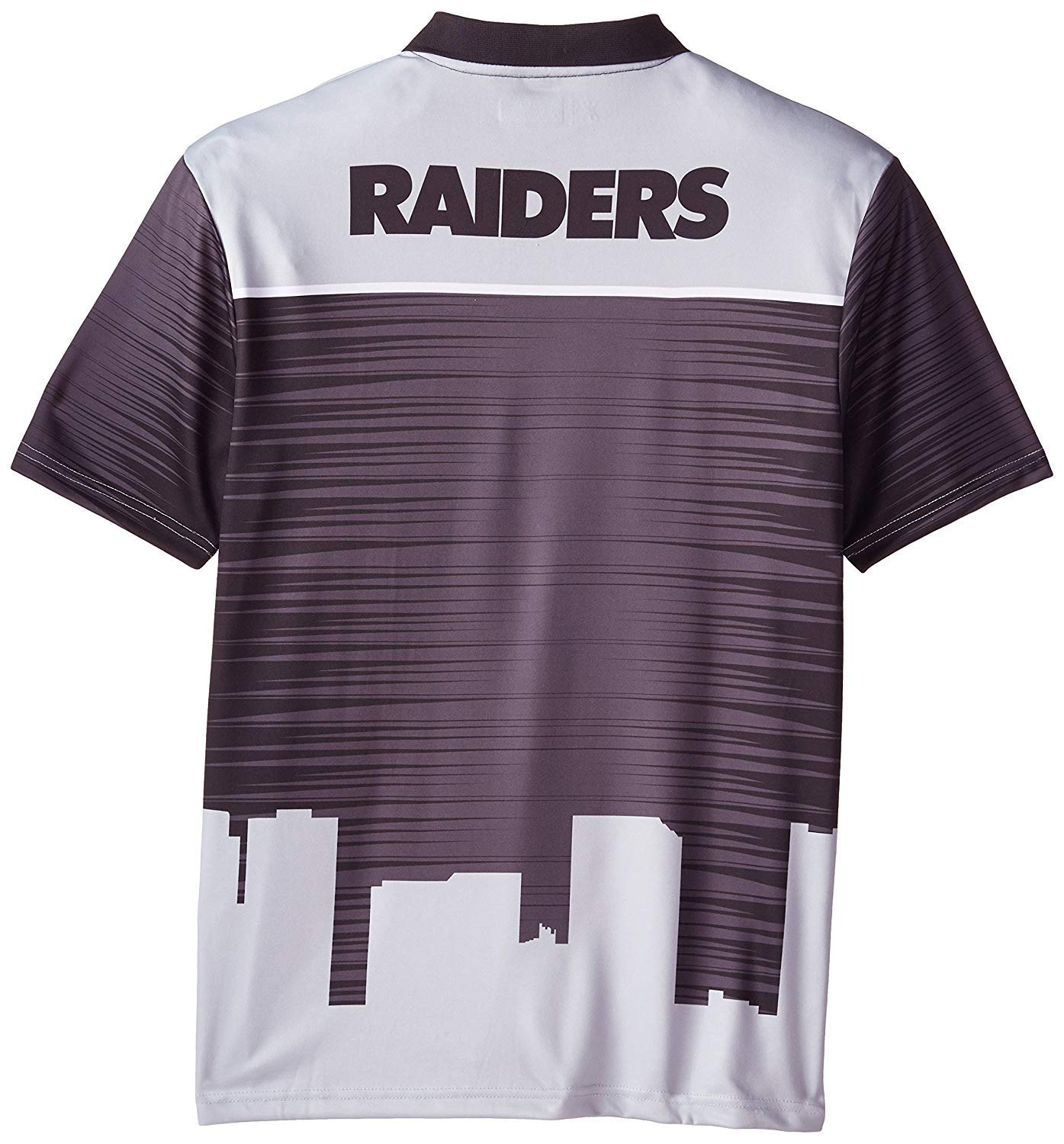 FOCO NFL Men's Polyester Short Sleeve T-Shirt - Officially Licensed Team Logo - Comfortable & Breathable for Game Day, Casual Wear & Sports Activities