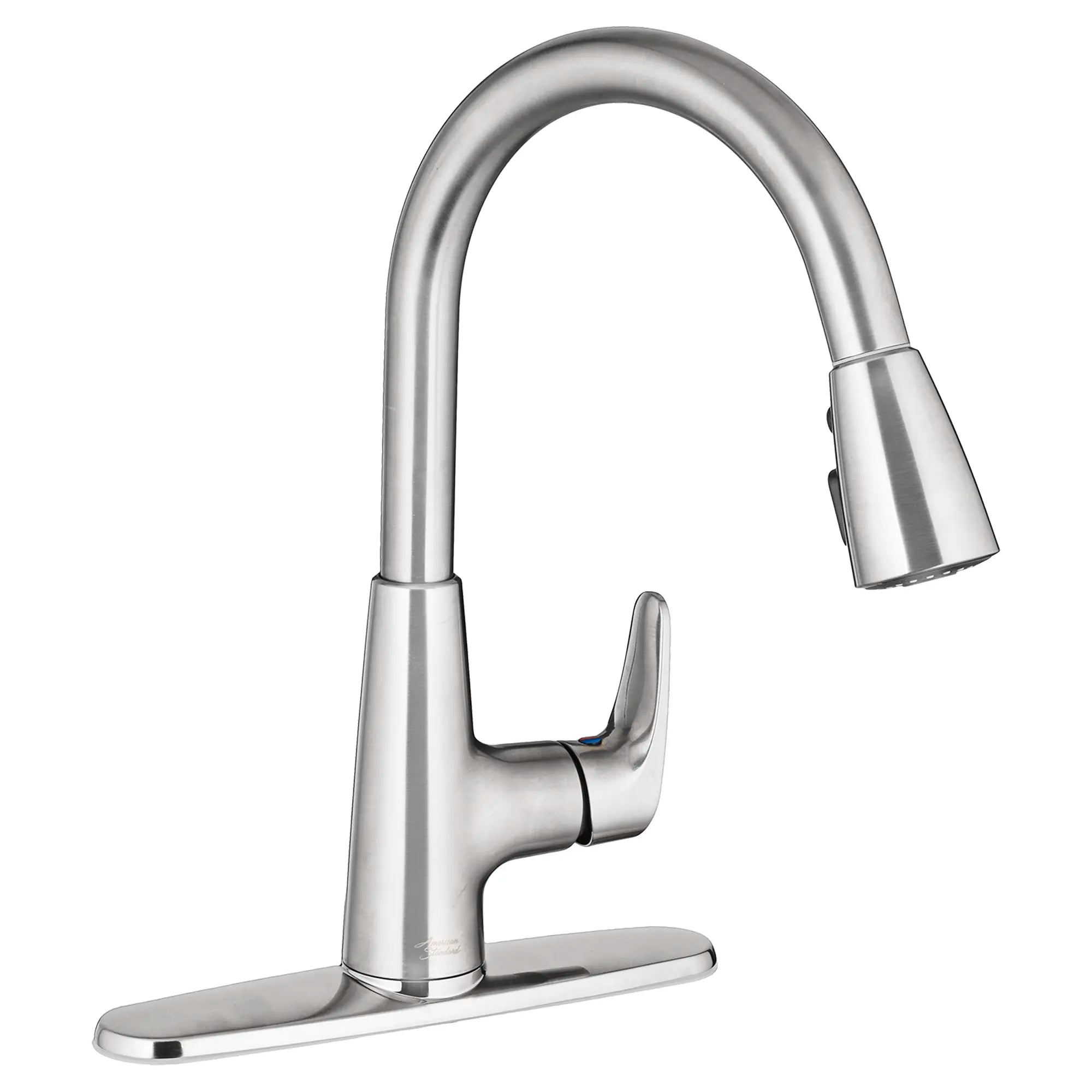 Colony PRO Single Handle Pull Down Dual Spray Kitchen Faucet - 1.5 GPM/5.7 LPM - High Arc Brushed Nickel Sink Faucet for Modern Kitchens | Perfect for Washing Dishes, Filling Pots & Cleaning Vegetables