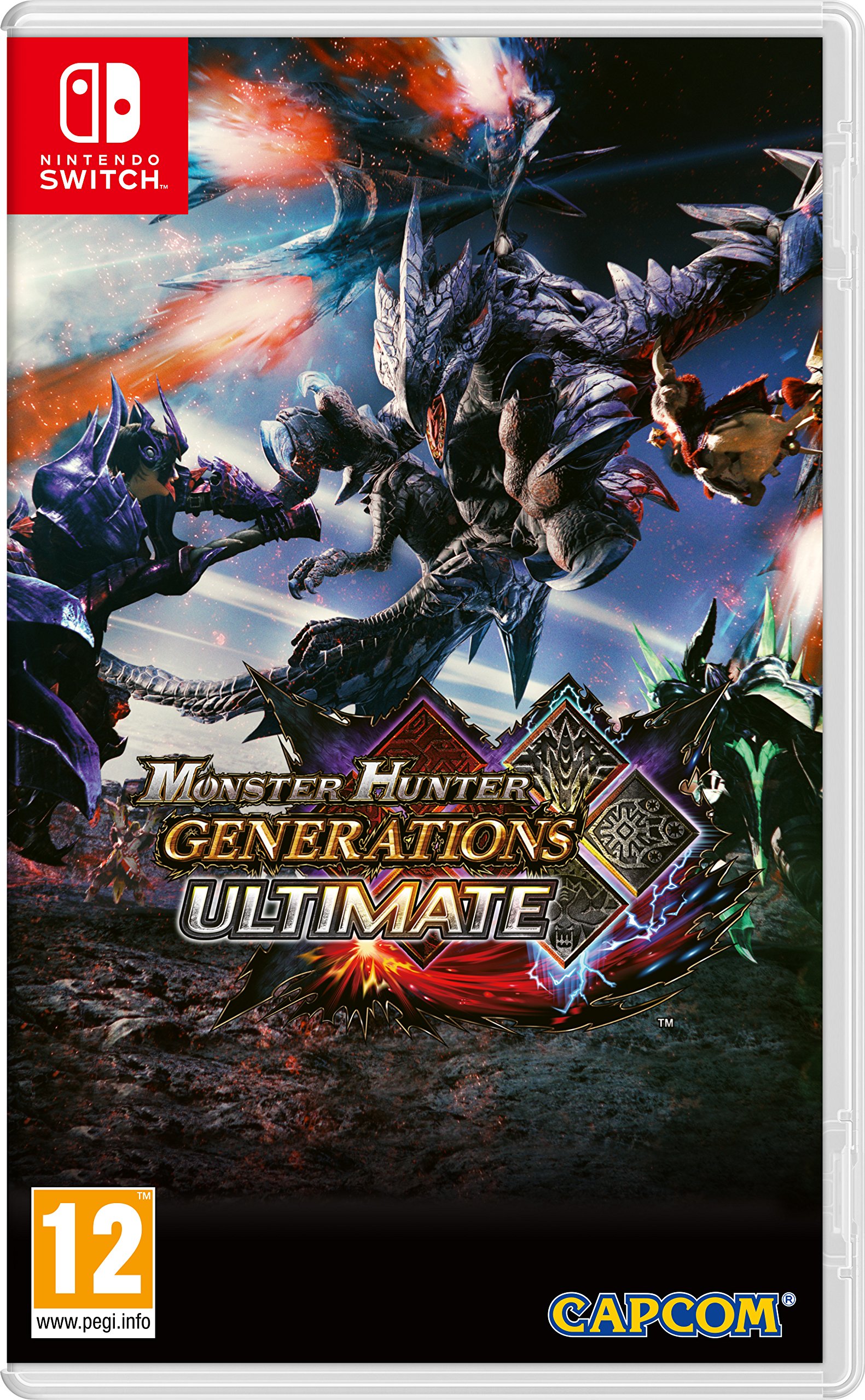 Monster Hunter Generations Ultimate - Nintendo Switch Game - Action RPG Adventure for Solo & Multiplayer Play
